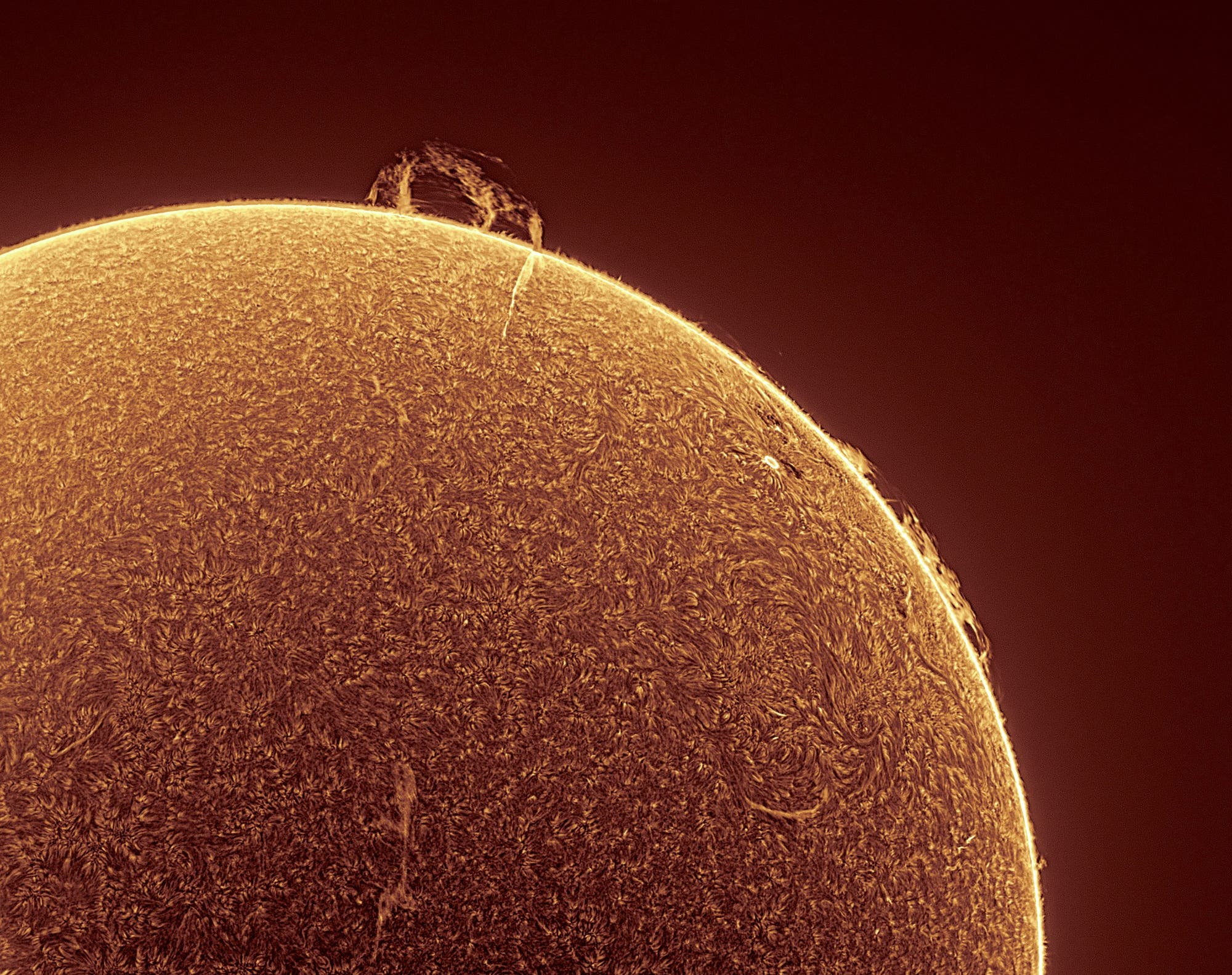 Sonne am 13. Mai 2025