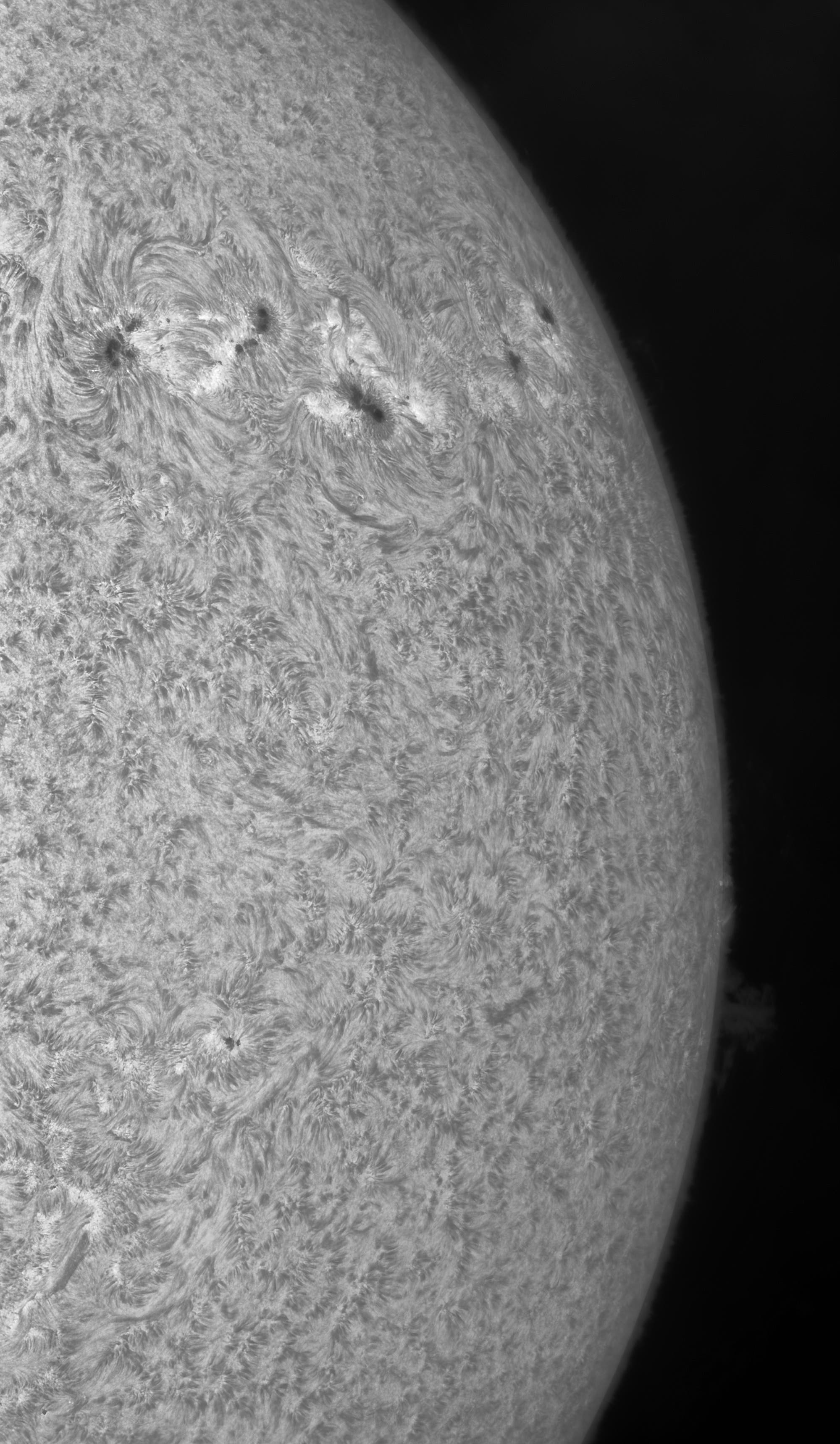 Gedränge im Nordwesten am 19. Juli