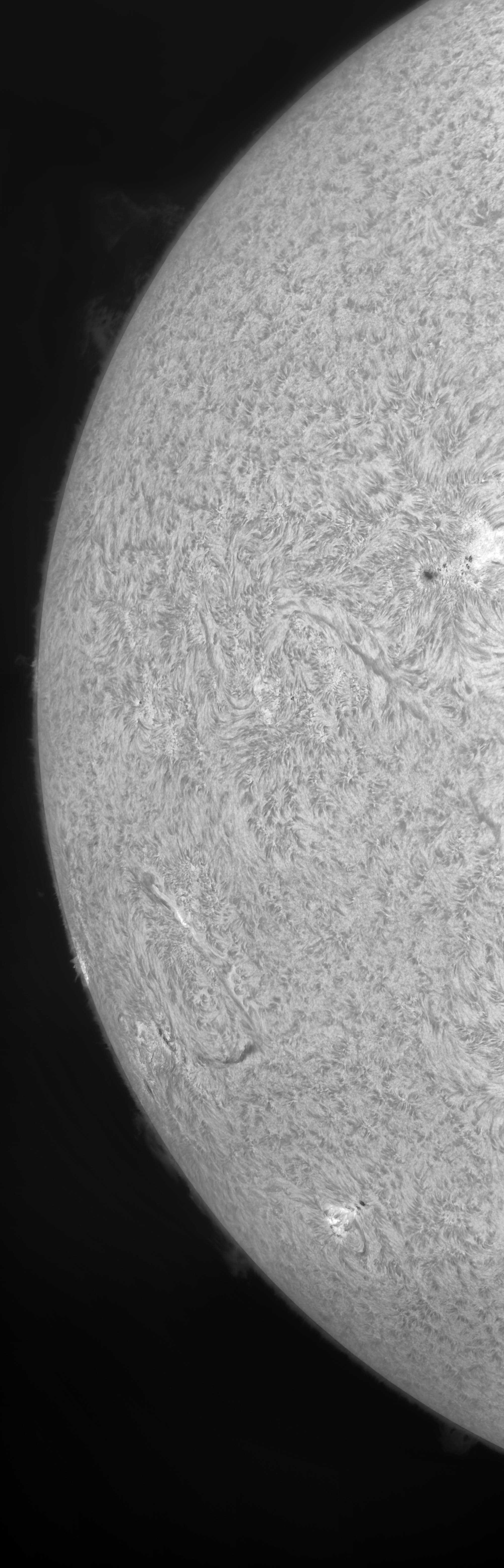 Aktive Sonne am 23. Juli 2025