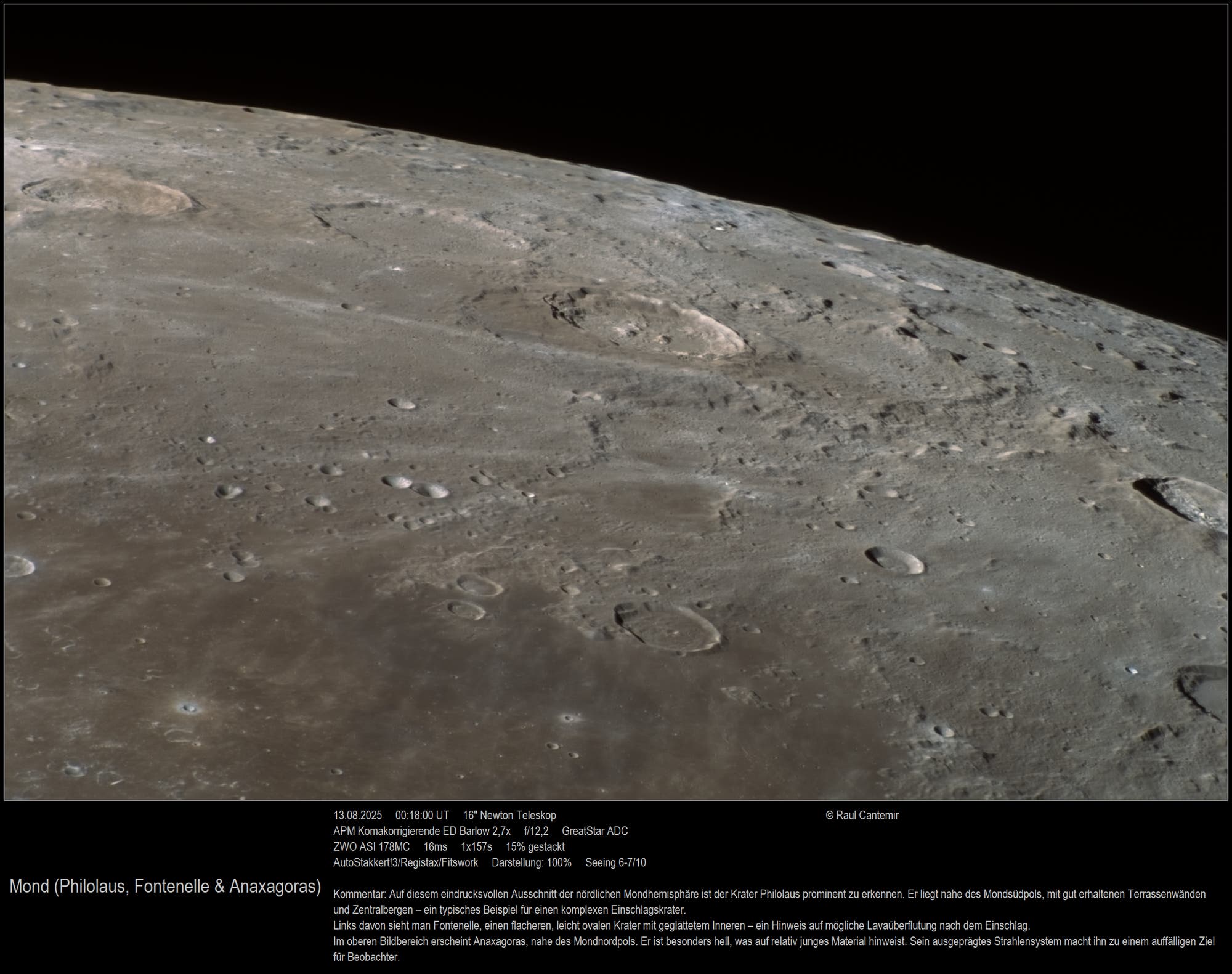 Mond (Philolaus, Fontenelle & Anaxagoras)