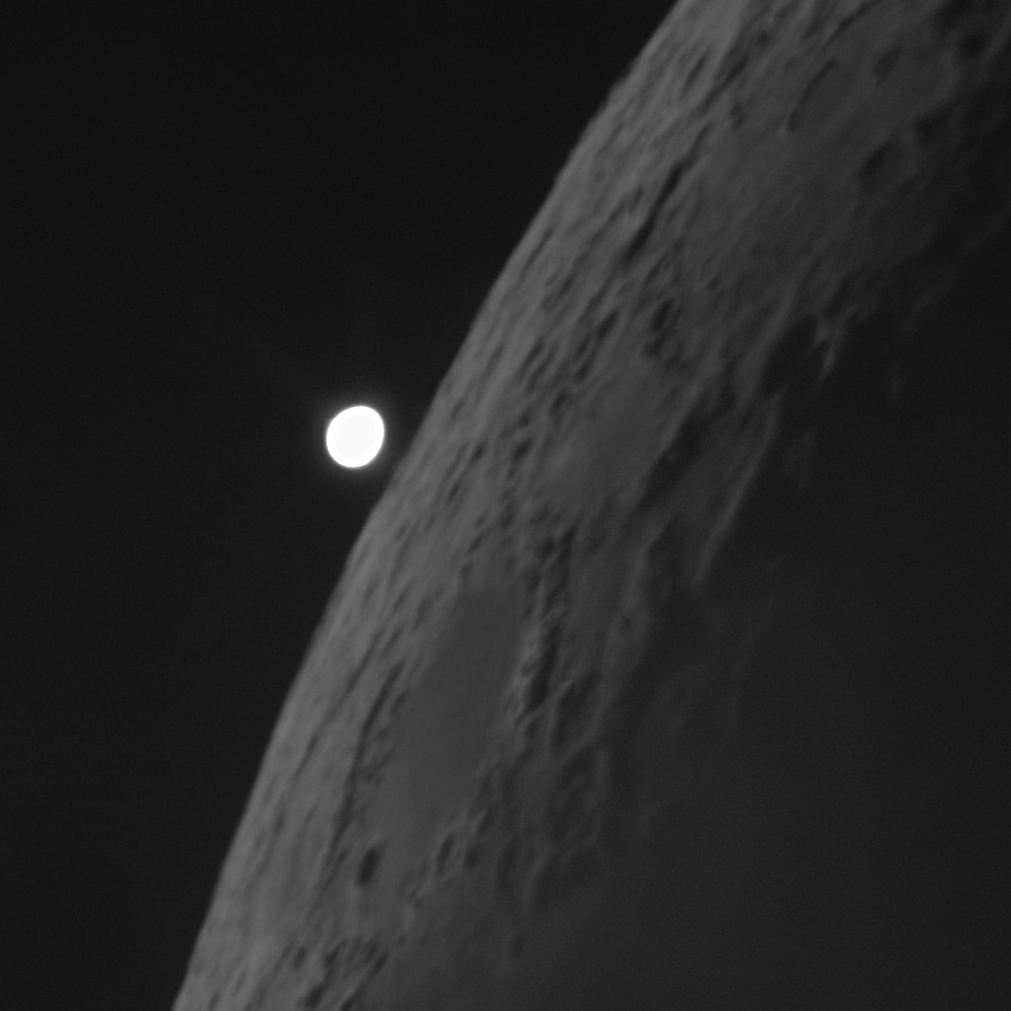 Venus-Mond-Bedeckung am 19. September 2025