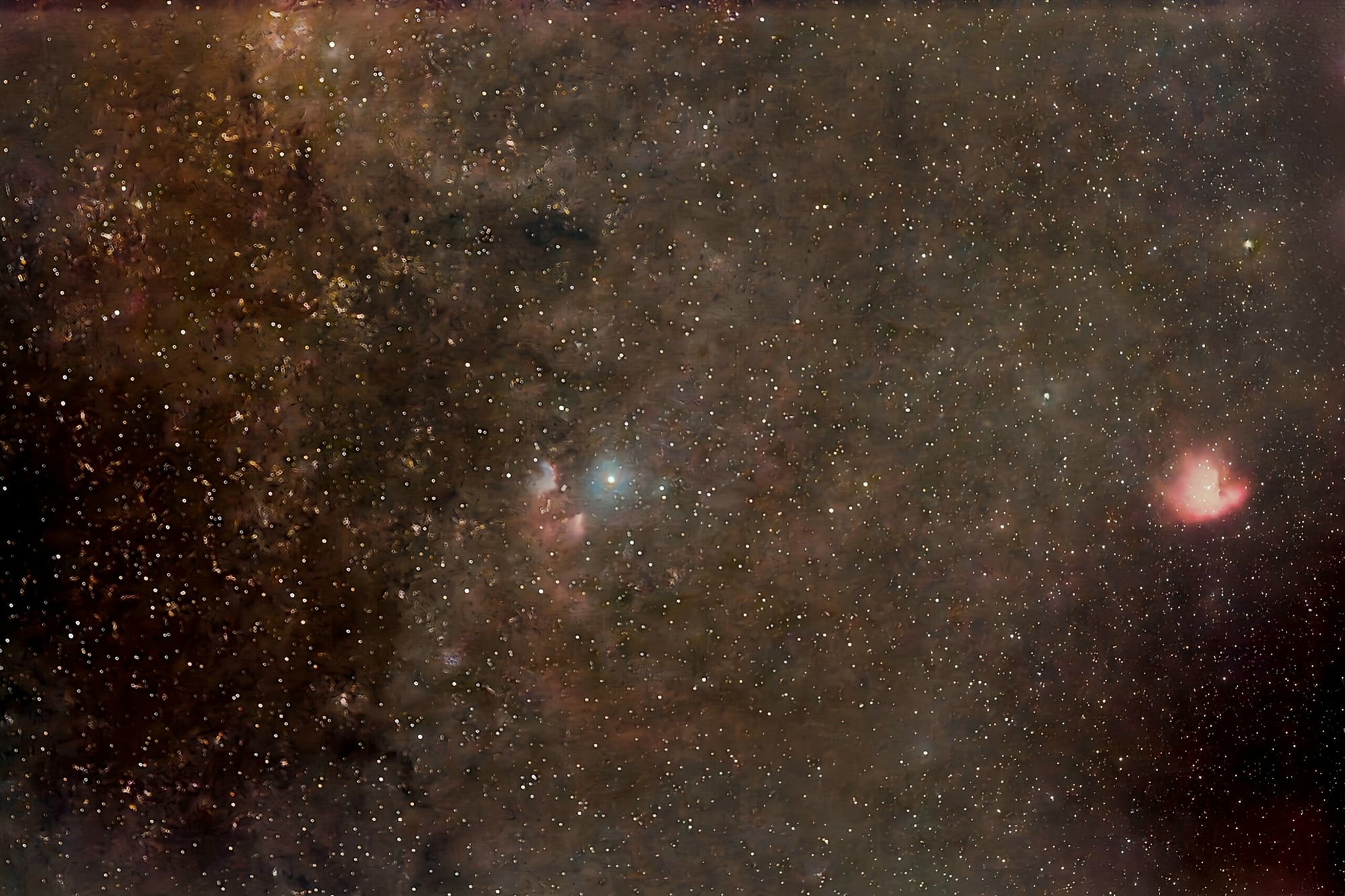 Emissionsnebel IC 63 und NGC 281