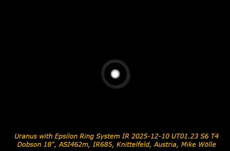 Uranus mit seinem Ring