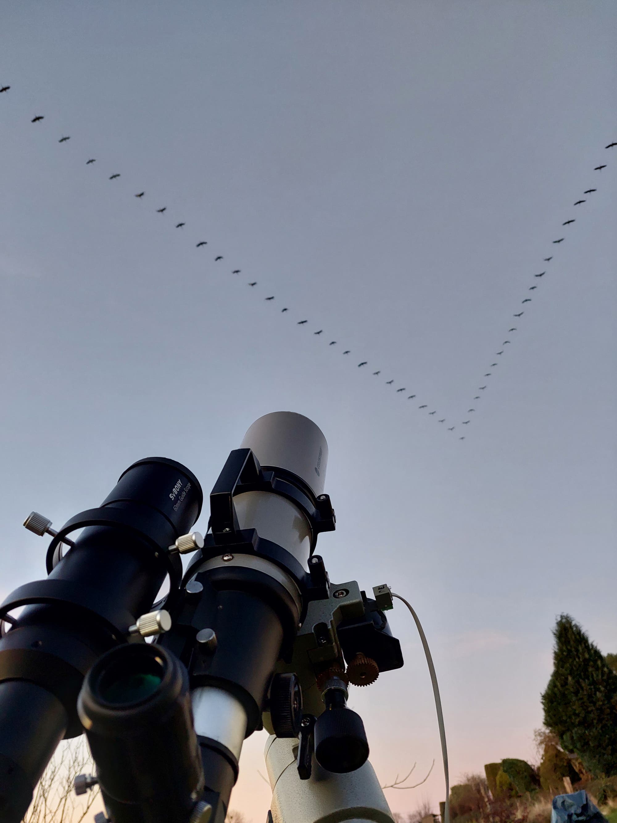 Vorbereitung auf die Astro-Nacht