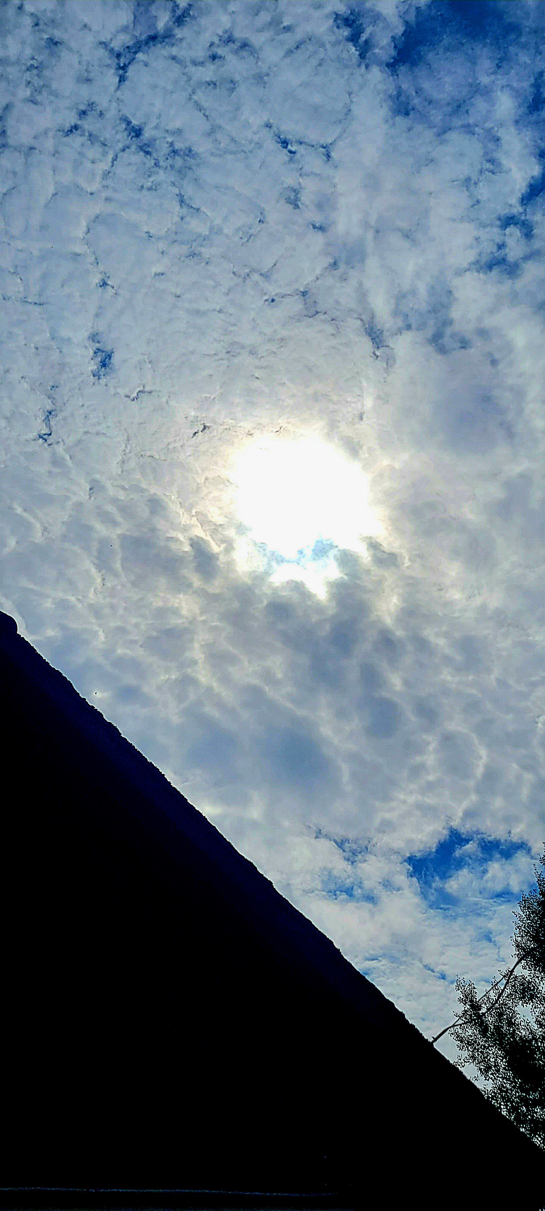 Coole Wolkenformation