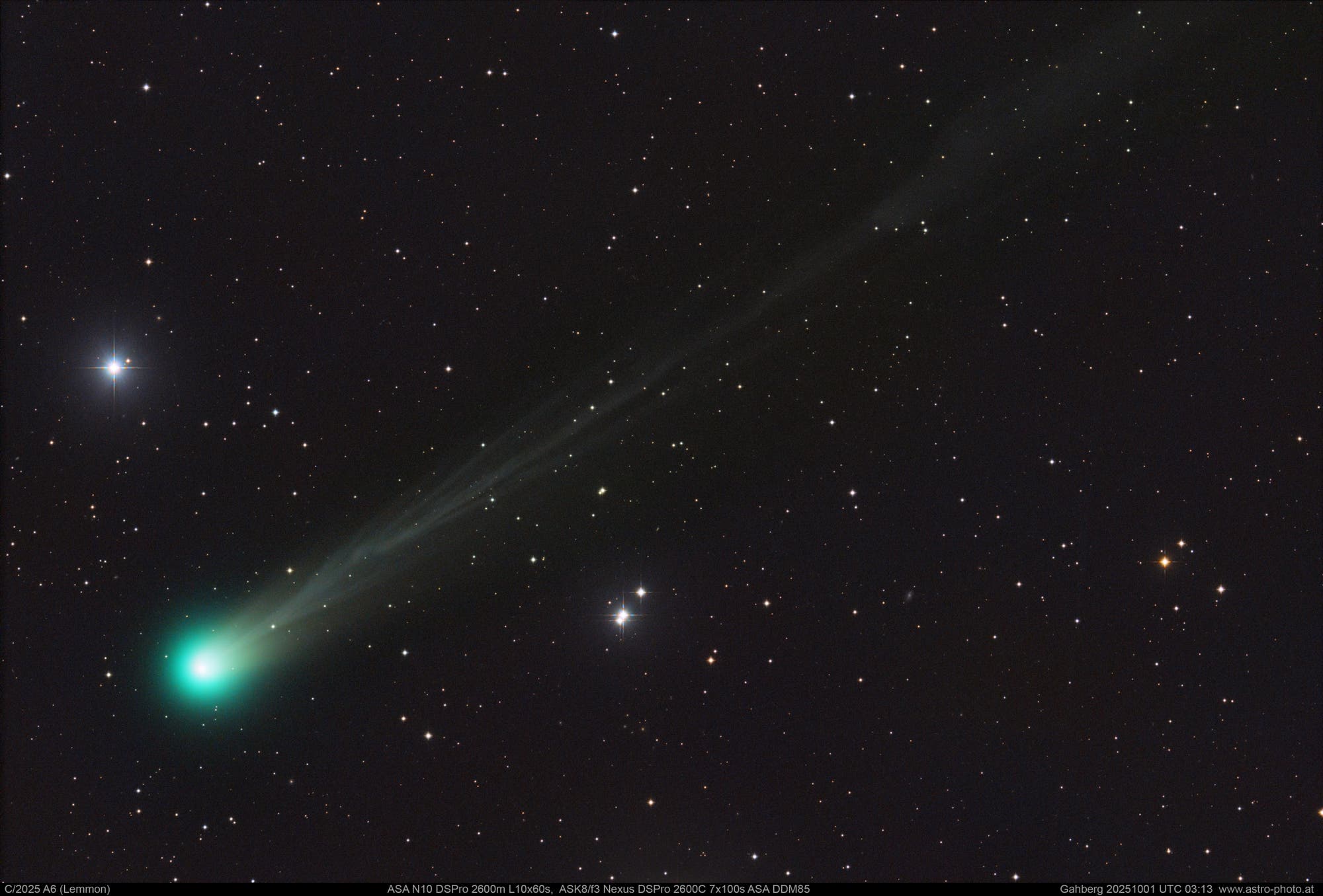 Komet C/2025 A6 (Lemmon) 