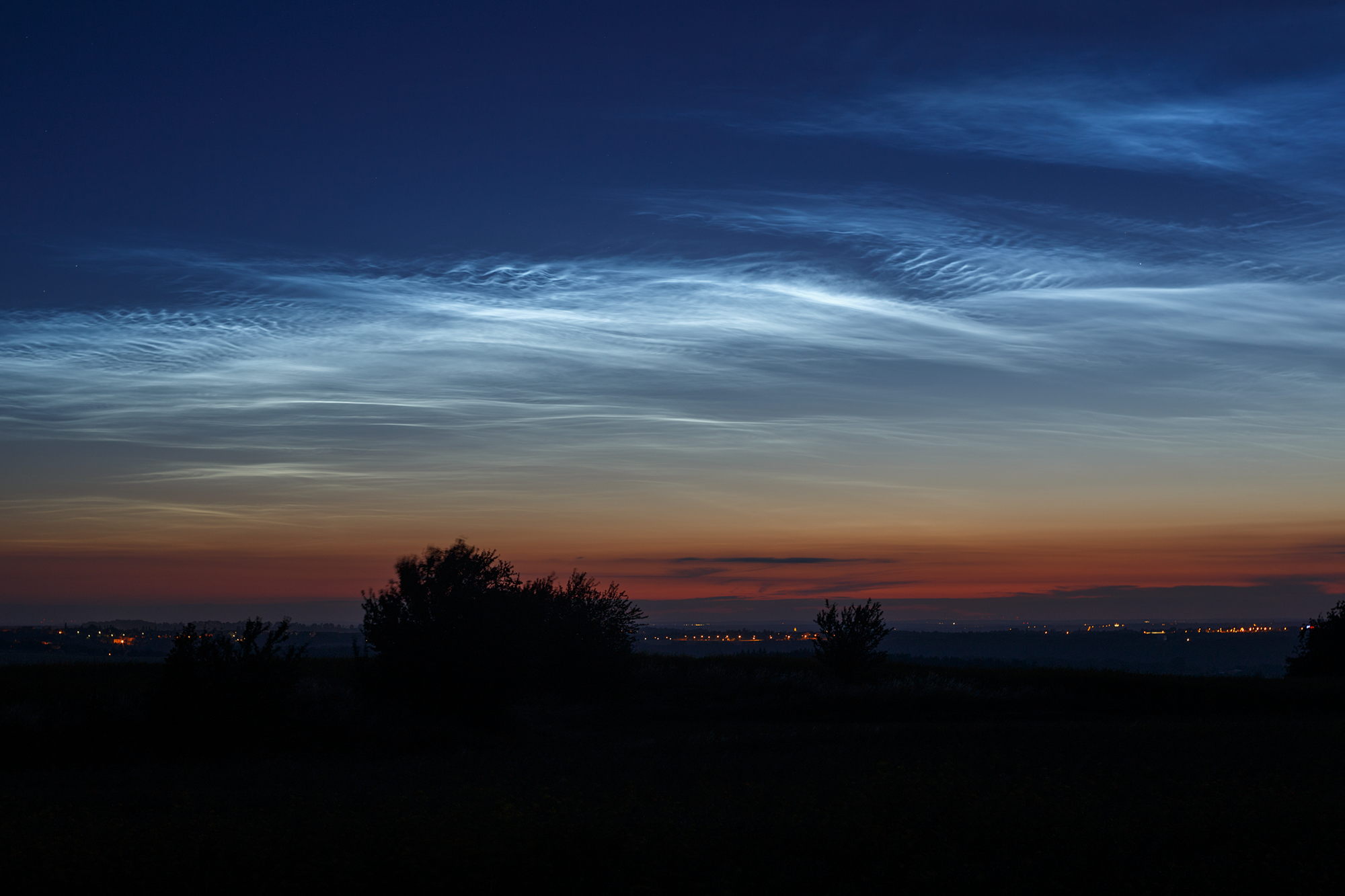 Faszinierende Leuchtende Nachtwolken (2)