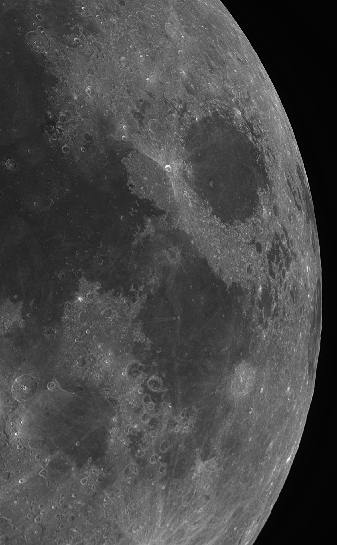 Der Mond am 24. April 2018 (1)
