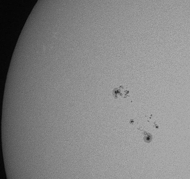 Sonnenflecken am 22. Juni 2025