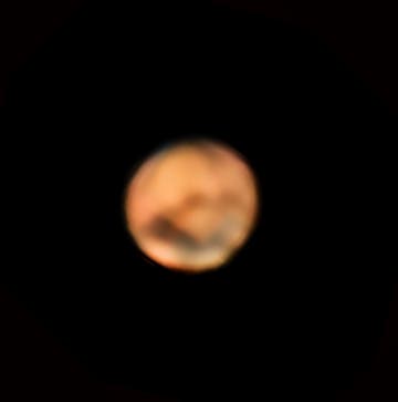 Mars am 30. Juli 2018