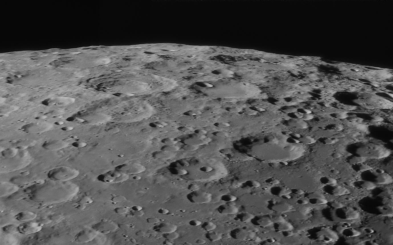 Mond-Nahaufnahme vom 18. Januar 2024