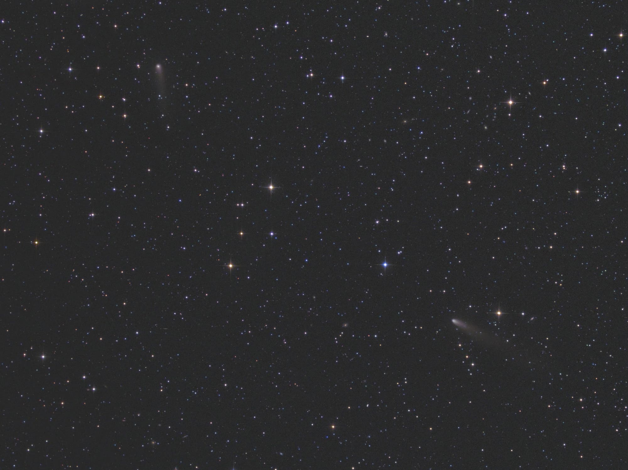 Begegnung Kometen C/2018 N2 (ASASSN) und 260P/McNaught .