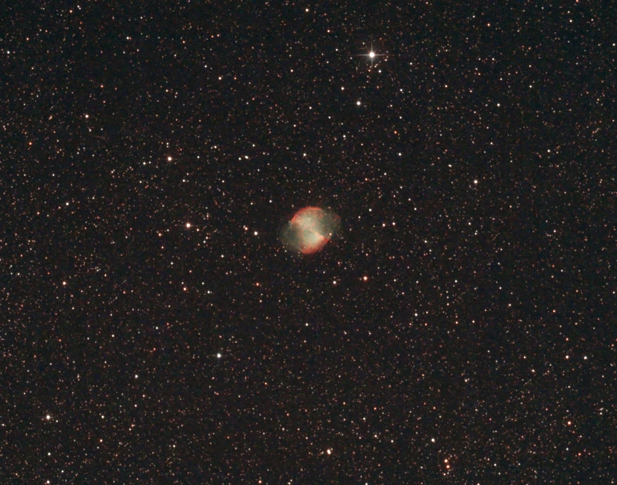 Hantelnebel Messier 27 im Sternbild Füchslein (Vulpecula)