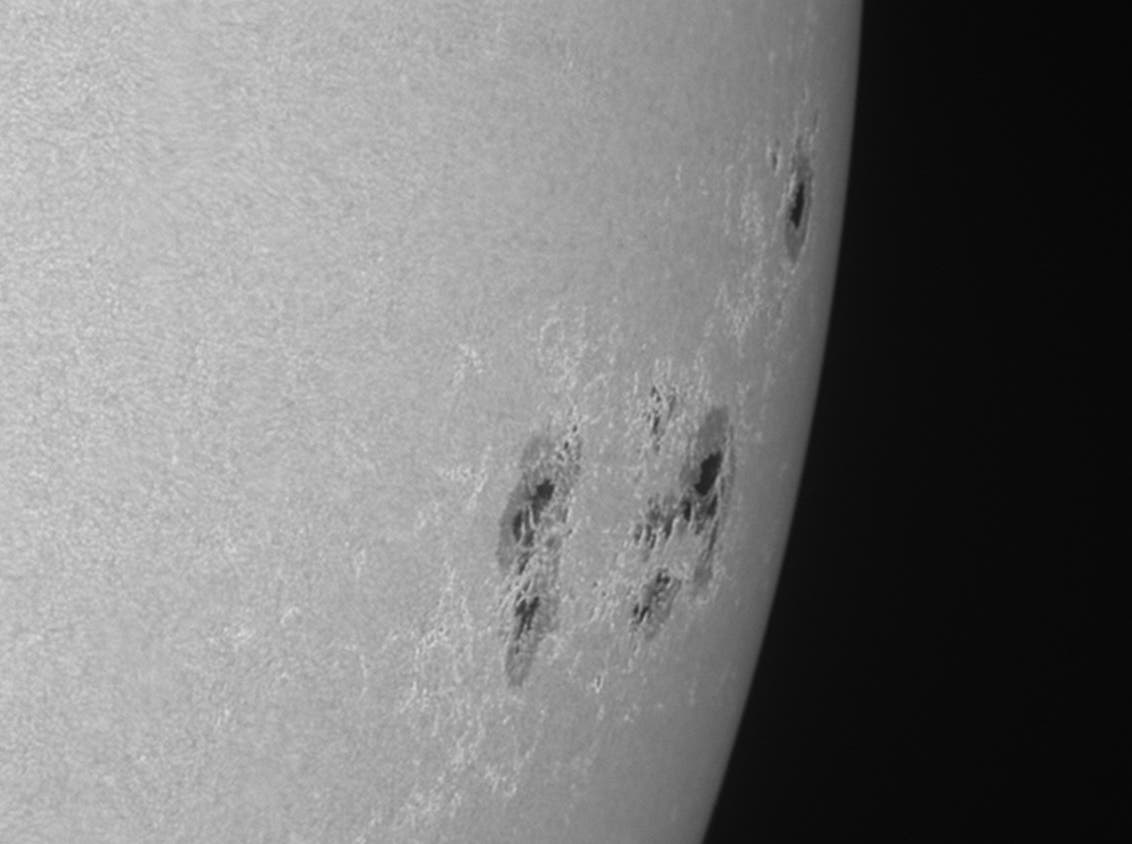 Sonnenfleckengruppe vom 08. Juli 2012