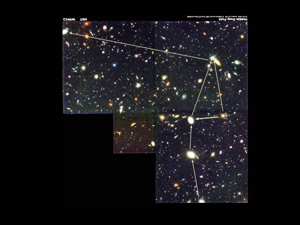 1200 Minuten Hubble Deep Field Nord in Ursa Major (2)