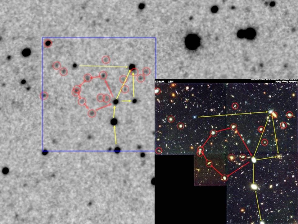 1200 Minuten Hubble Deep Field Nord in Ursa Major (10)