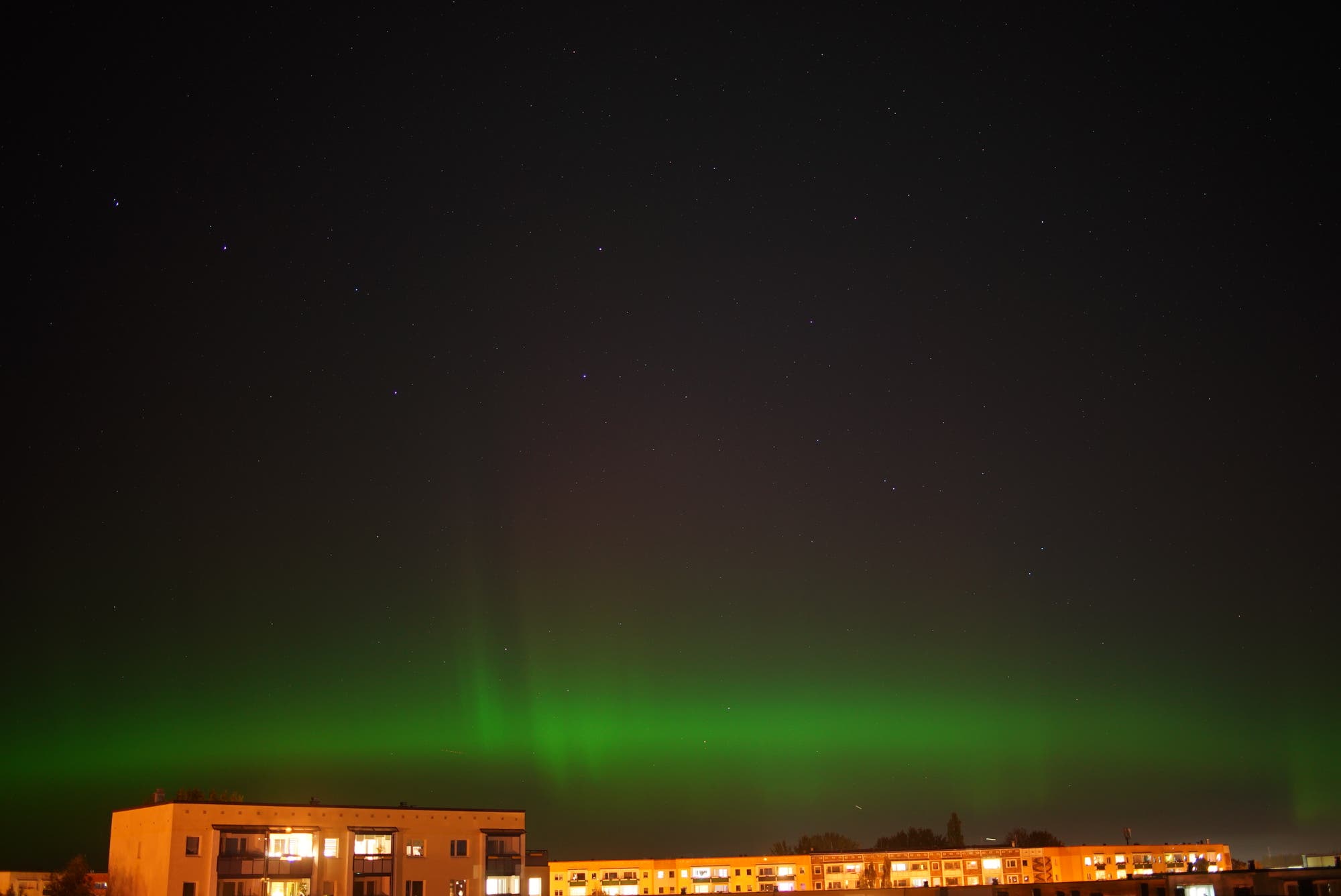 Markante Polarlichter 18./19. Oktober 2025 mit »RAGDA«