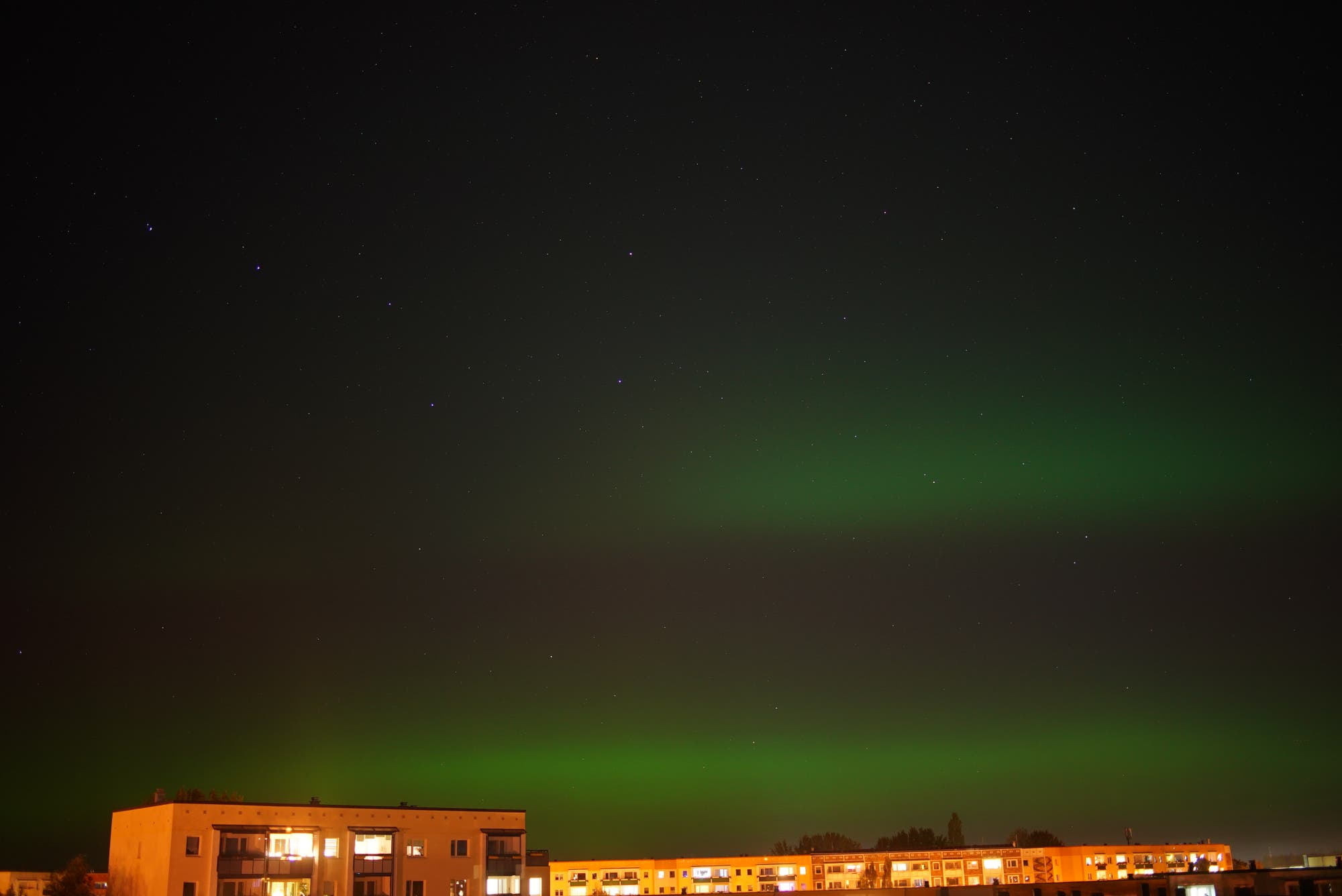 Markante Polarlichter 18./19. Oktober 2025 mit »RAGDA«