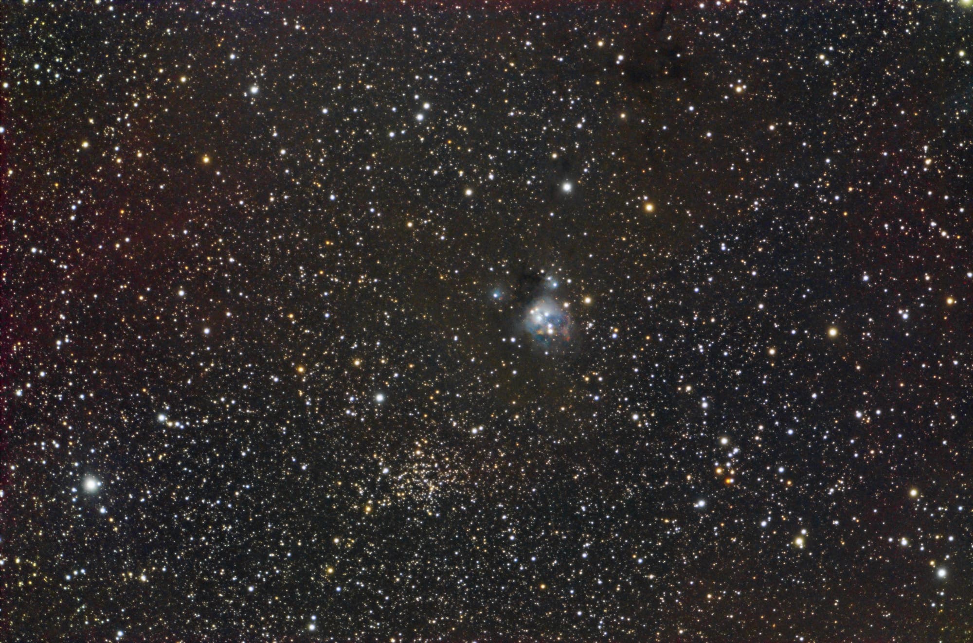 NGC 7133 und NGC 7142