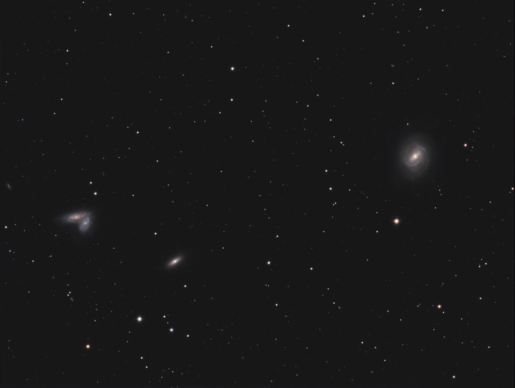SN 2020fqv in den "Siamesischen Zwillingen" mit M58
