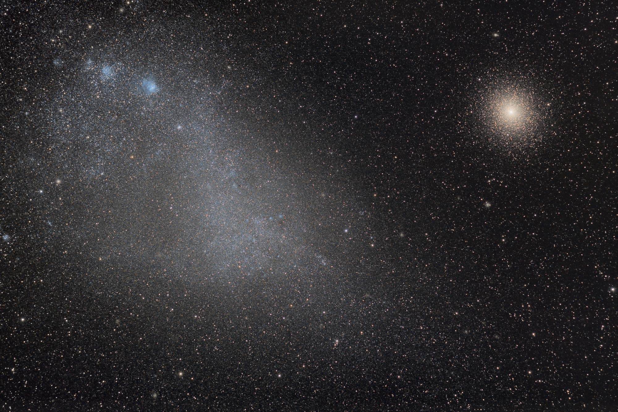 Kleine Magellansche Wolke und 47 Tucanae