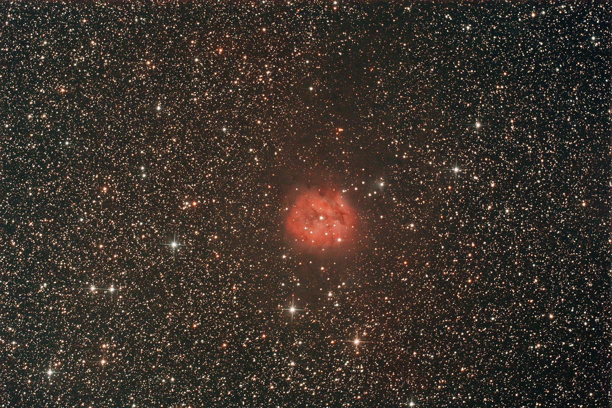 Kokonnebel IC 5146 Im Sternbild Schwan (Cygnus)