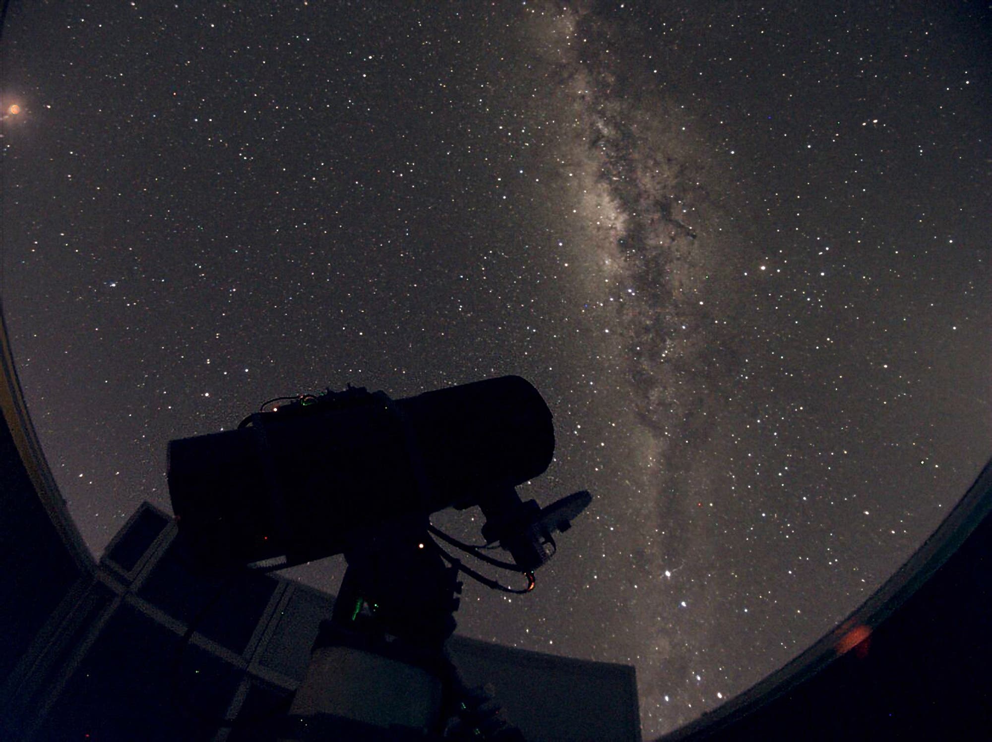 Mondfinsternis in Namibia