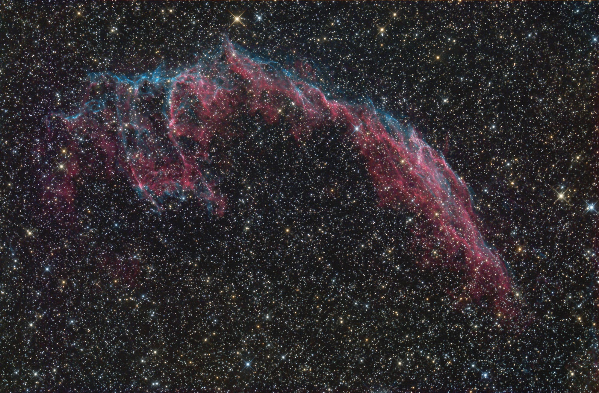 NGC 6992 und NGC 6995