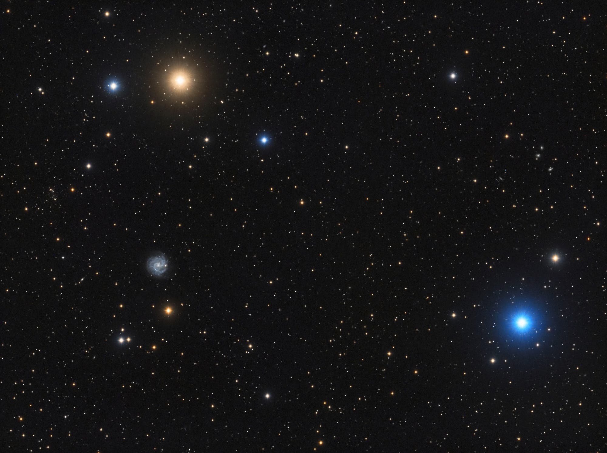 NGC3184 und Tania Aurealis und Borealis