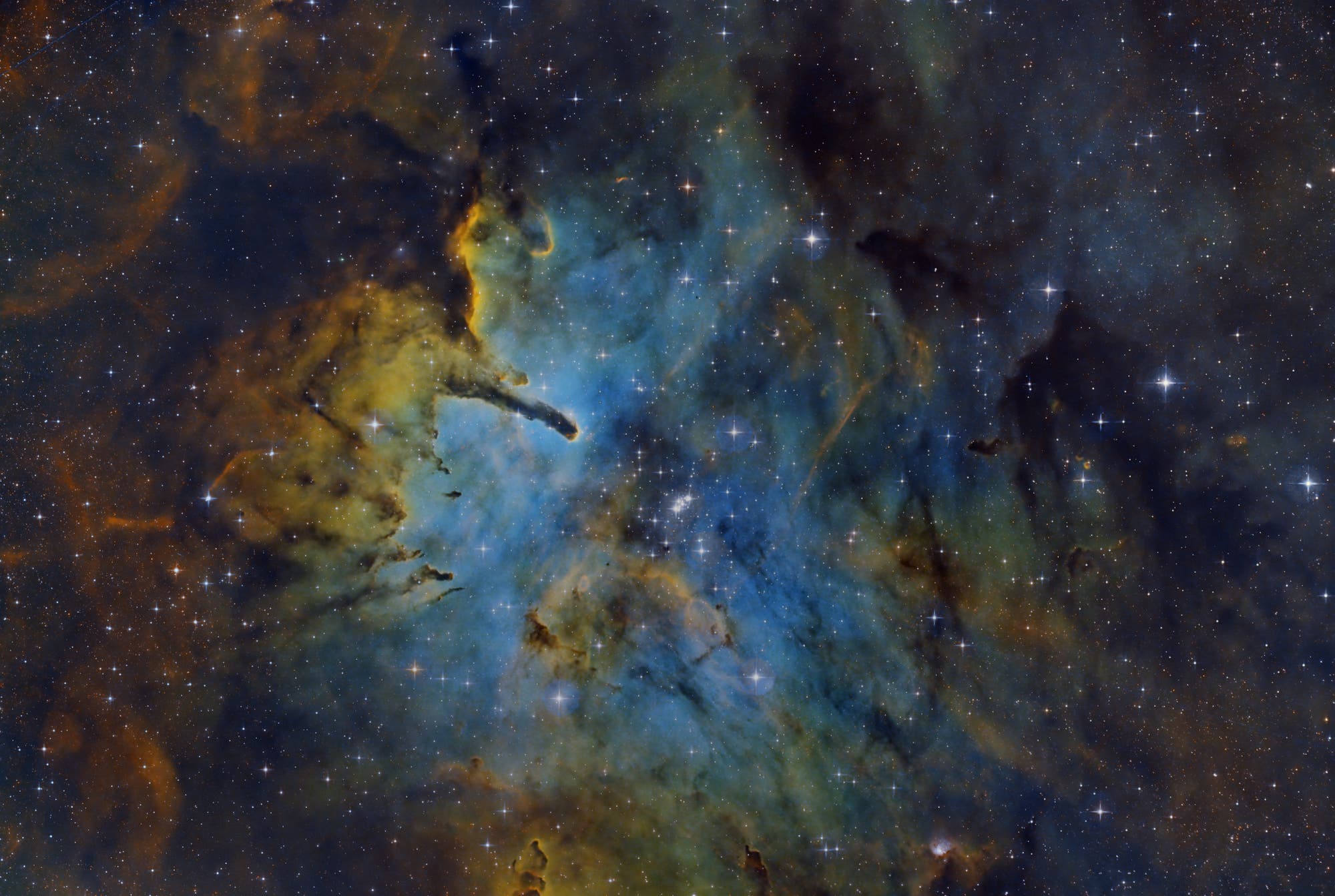 NGC 6820 Rüssel-Nebel