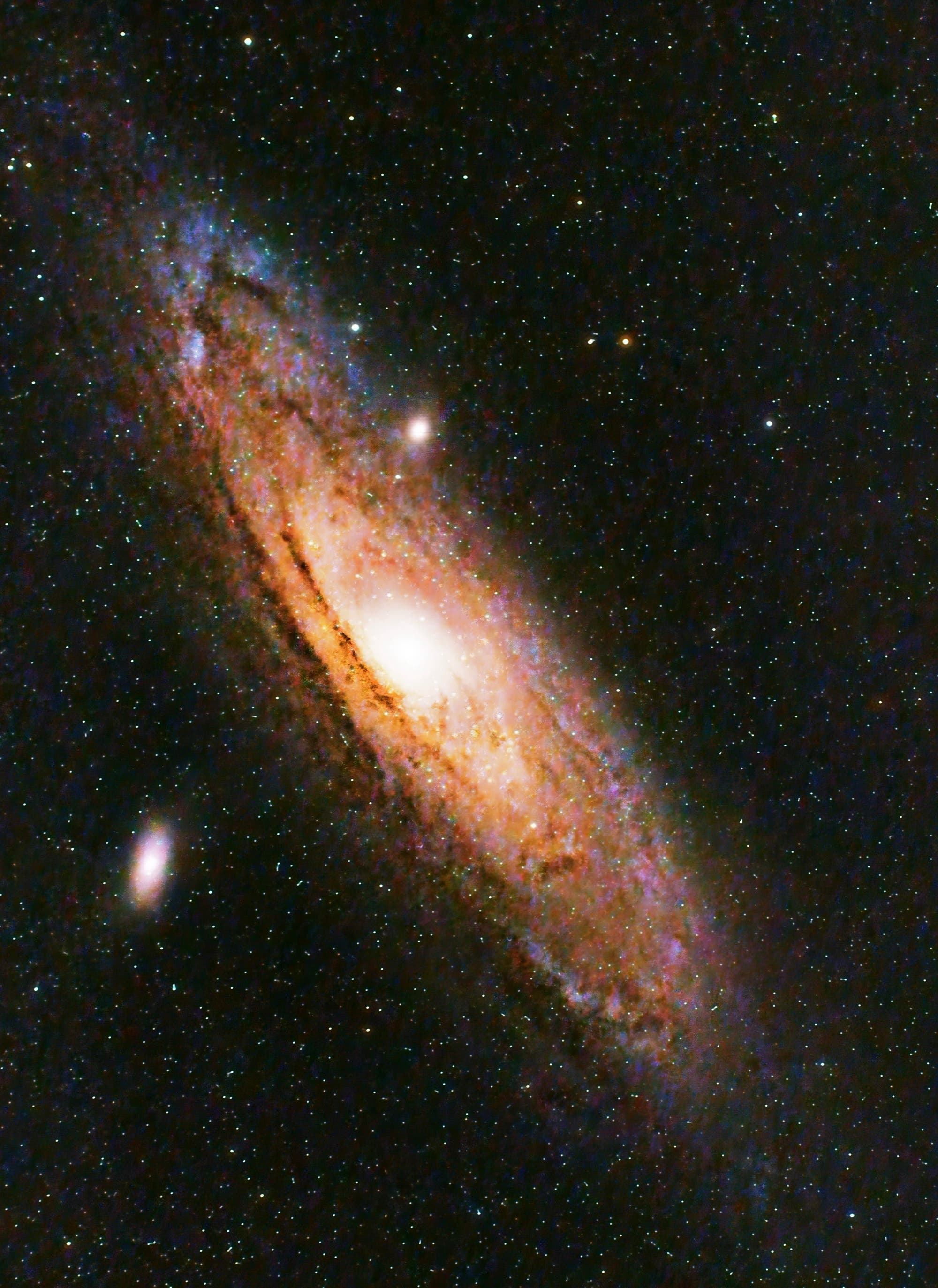 Messier 31 Andromedagalaxie