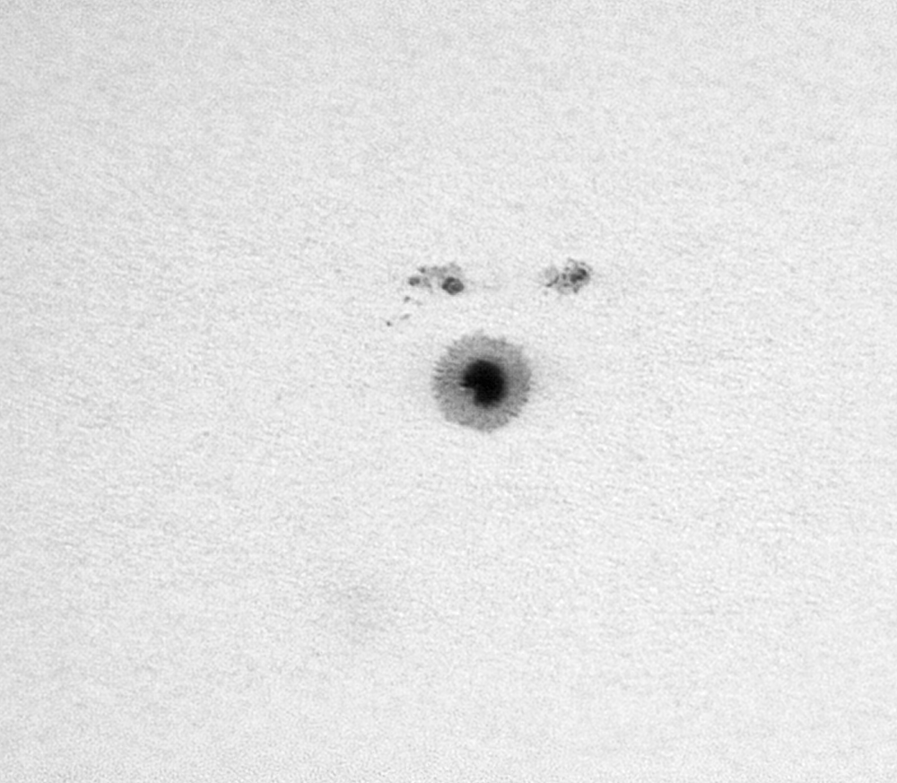 Sonnenfleck AR2882 am 09. Oktober21