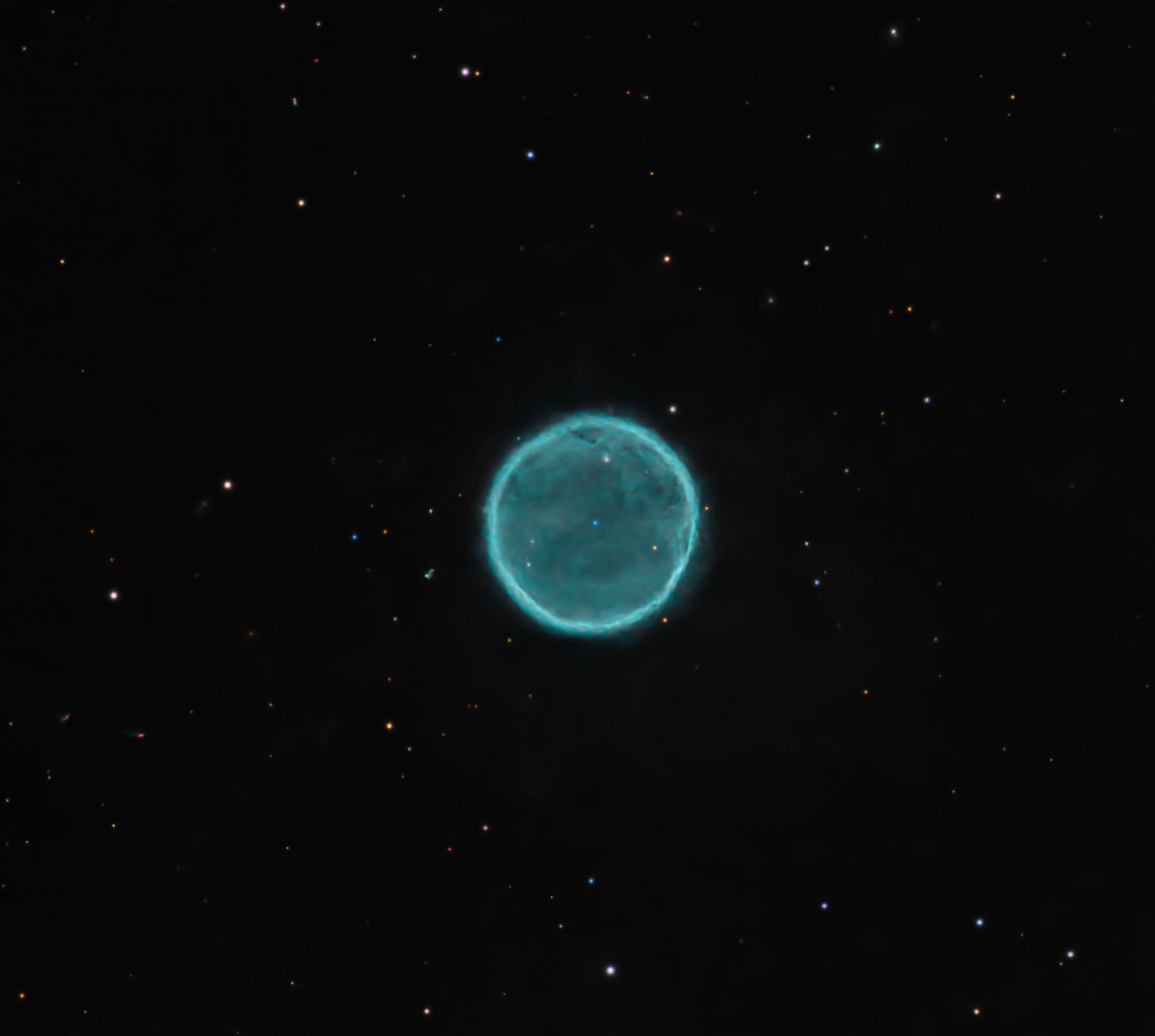 Abell 39: planetary nebula in Hercules - Spektrum der Wissenschaft