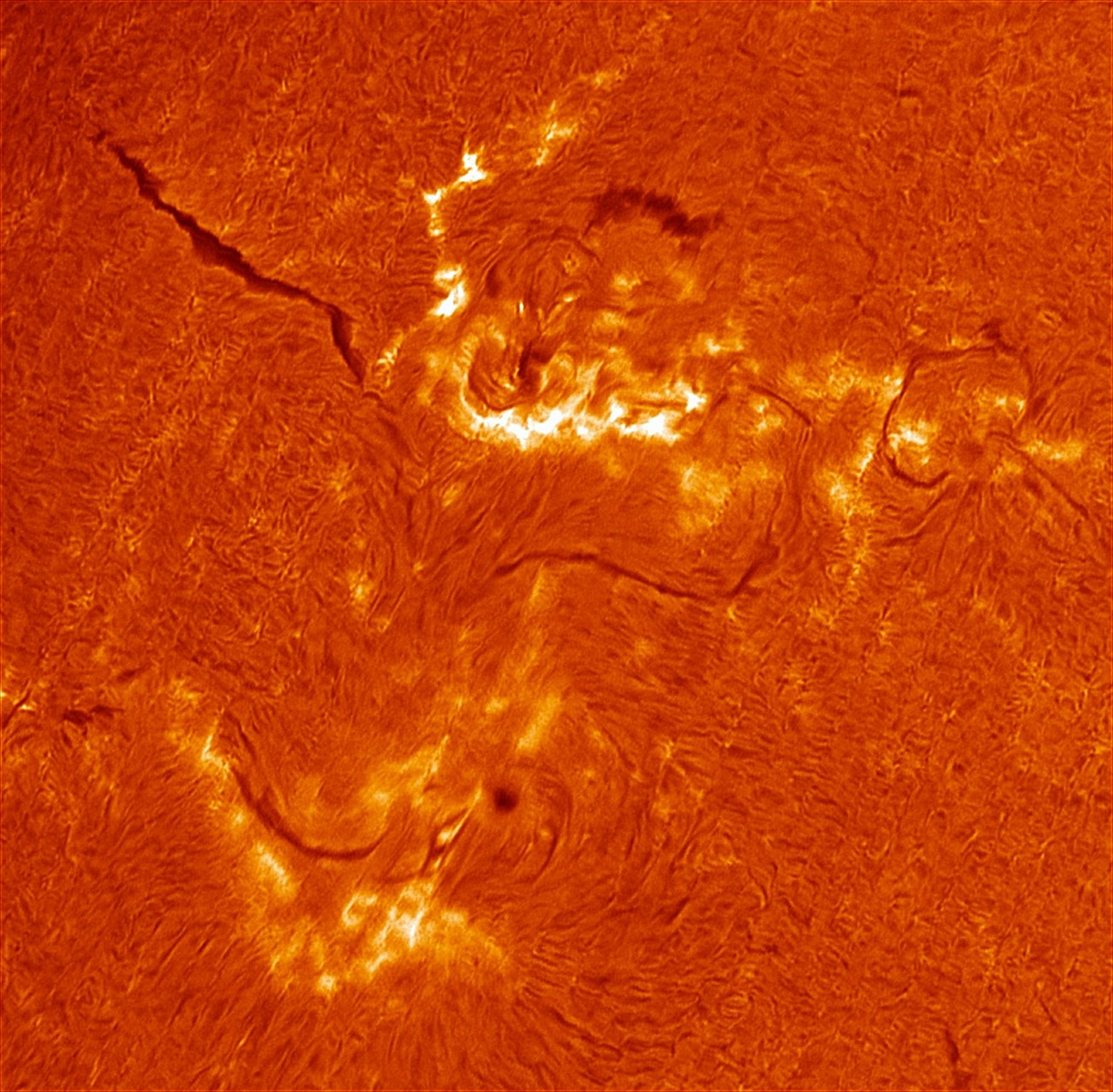 Aktive Regionen AR 4272, AR 4274 & AR 4275