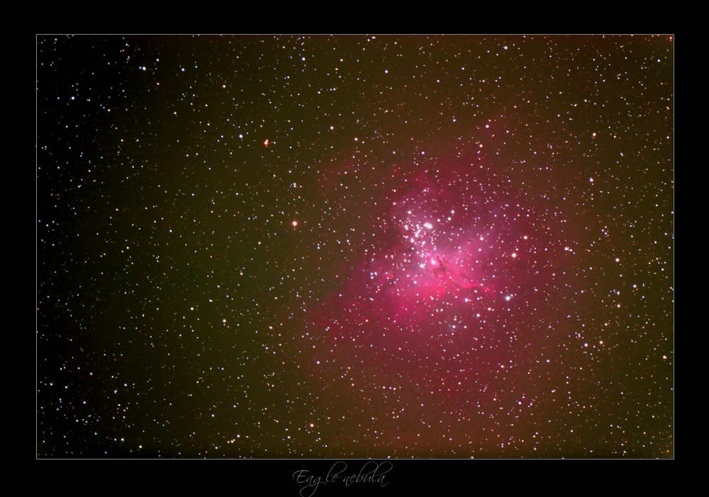 Messier 16 Adler Nebel