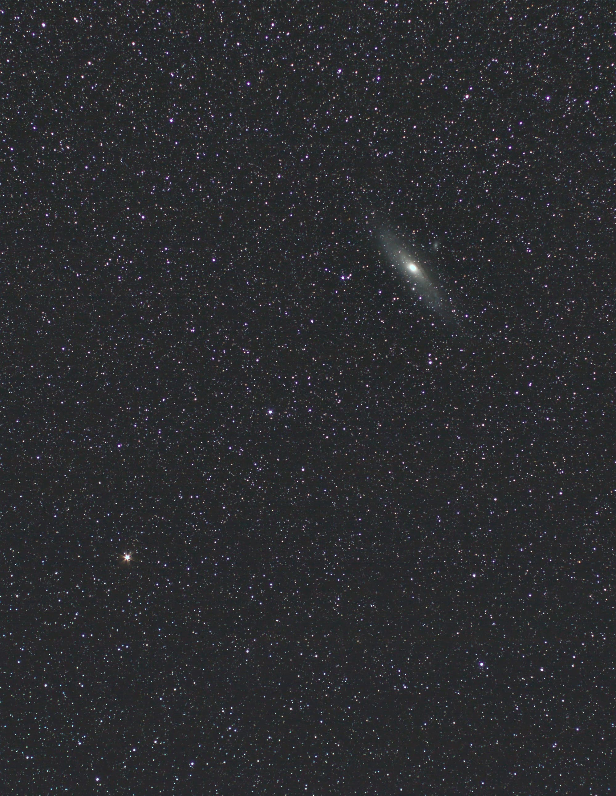 Sternbild Andromeda und M31