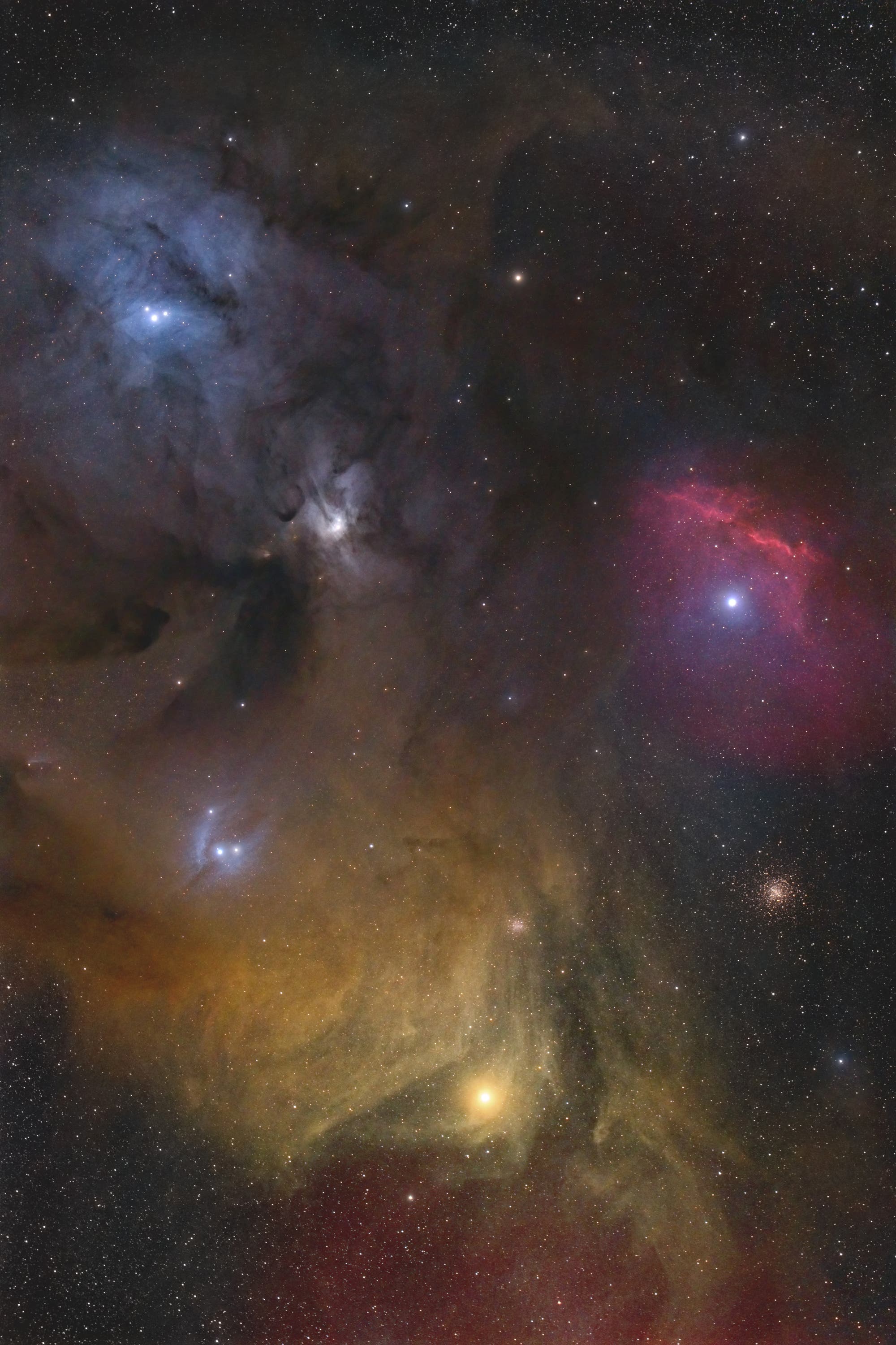 Die Antares-Rho-Ophiuchi-Region