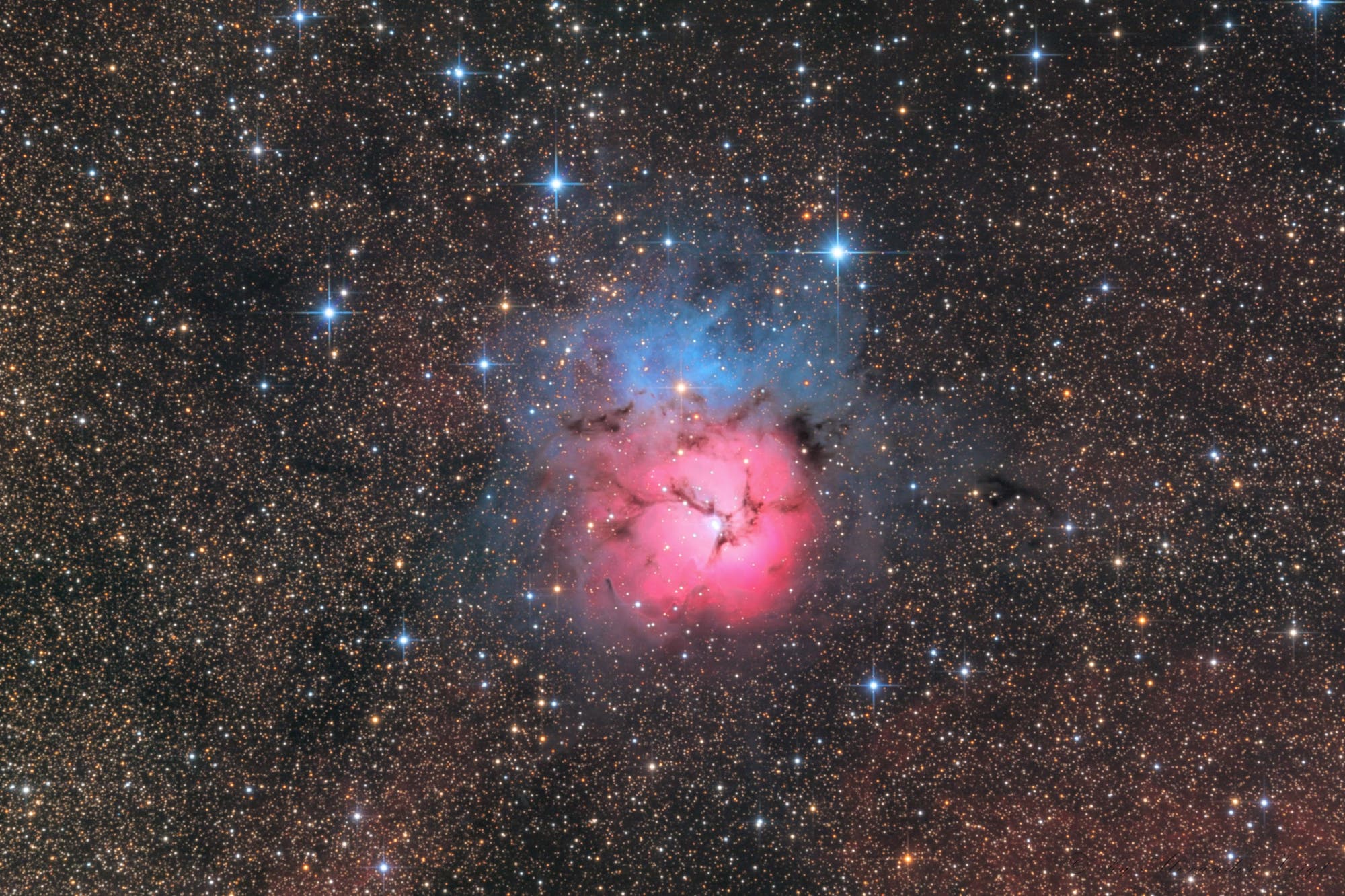 Trifidnebel (Messier 20)