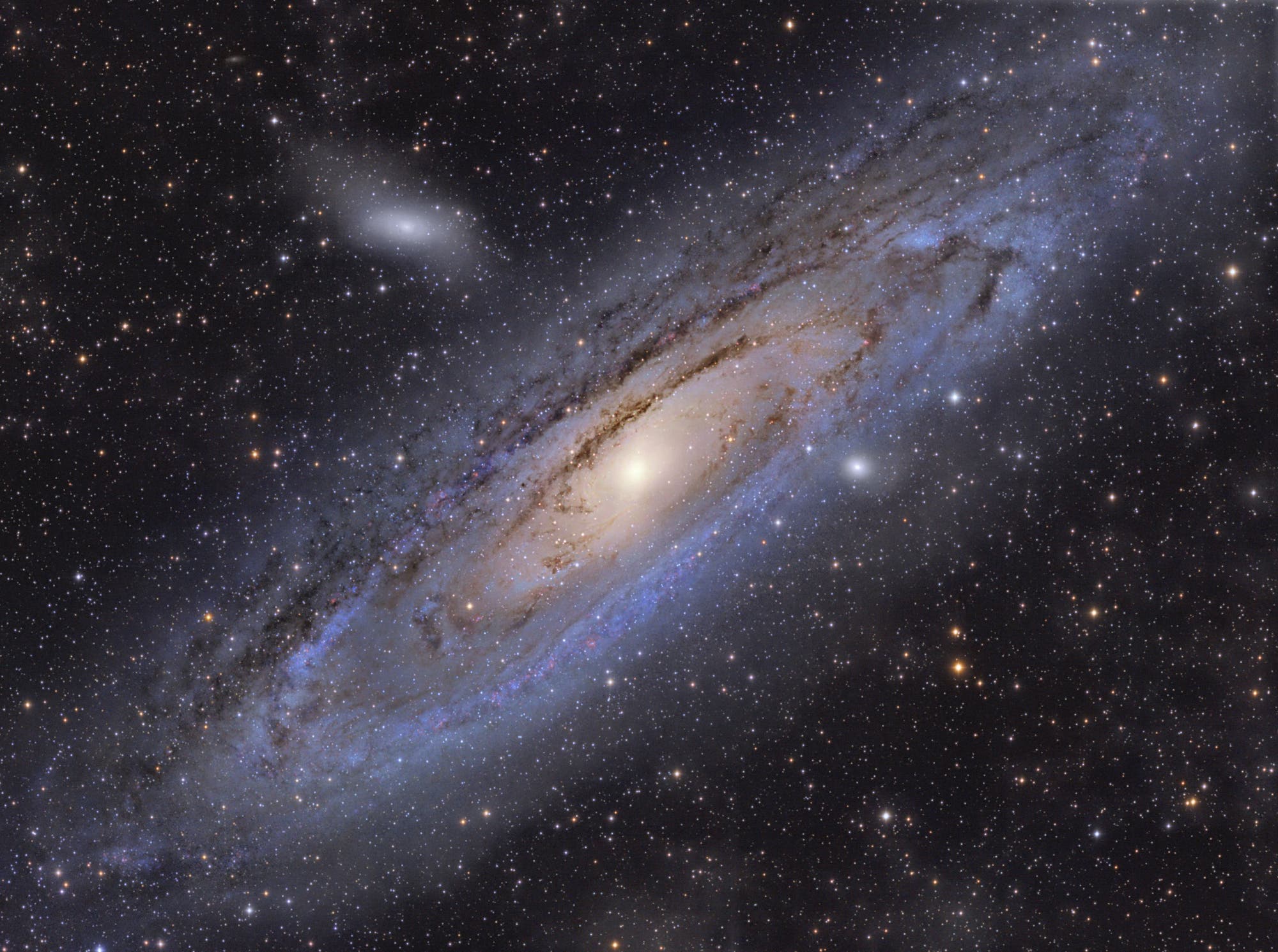 Andromeda-Galaxie mit IFN