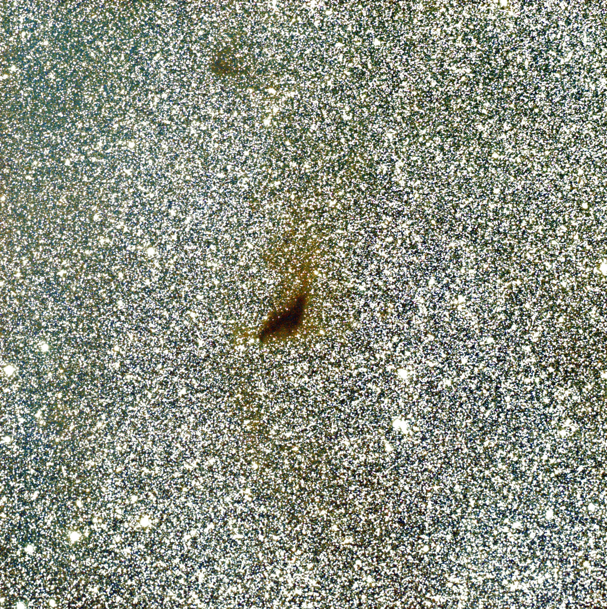 Ein Loch im Himmel: Barnard 133 im Sternbild Adler 