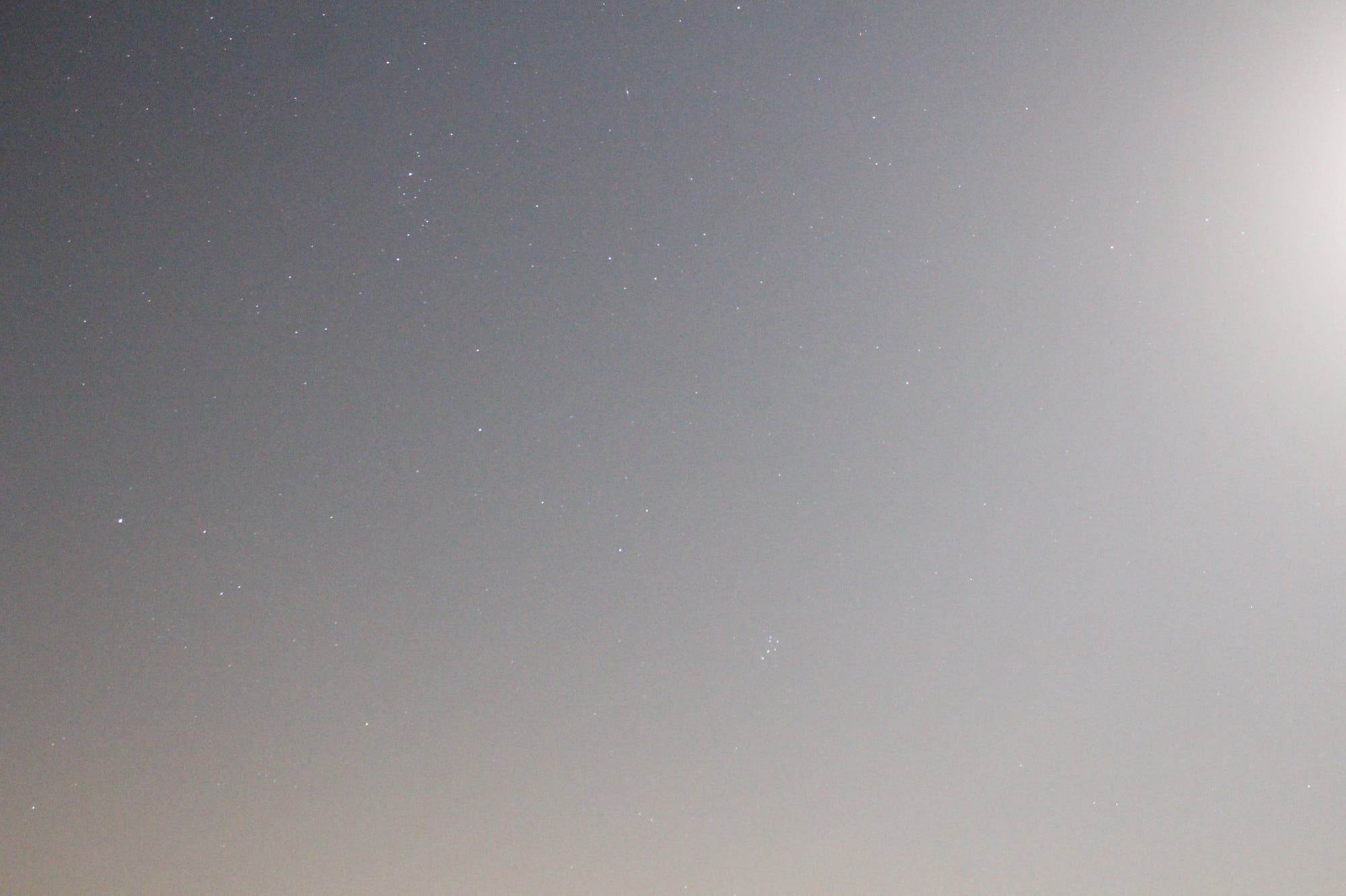 Mutmassliche Perseidenspur