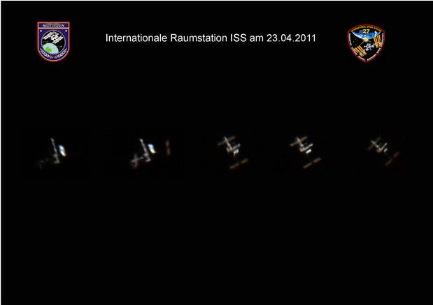 ISS am 23.4.2011