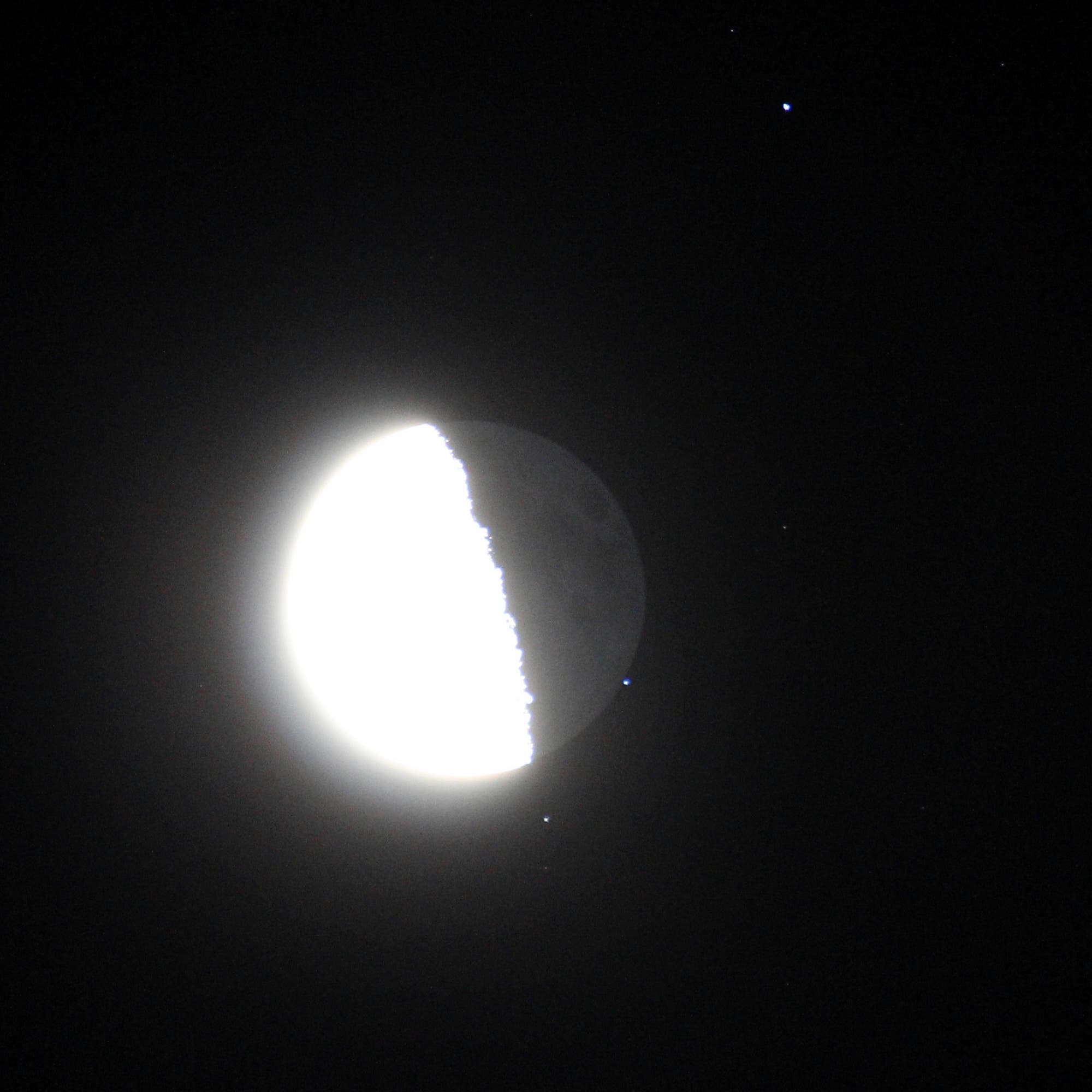 Mond bedeckt Omega 1 Scorpii -- Bild 2