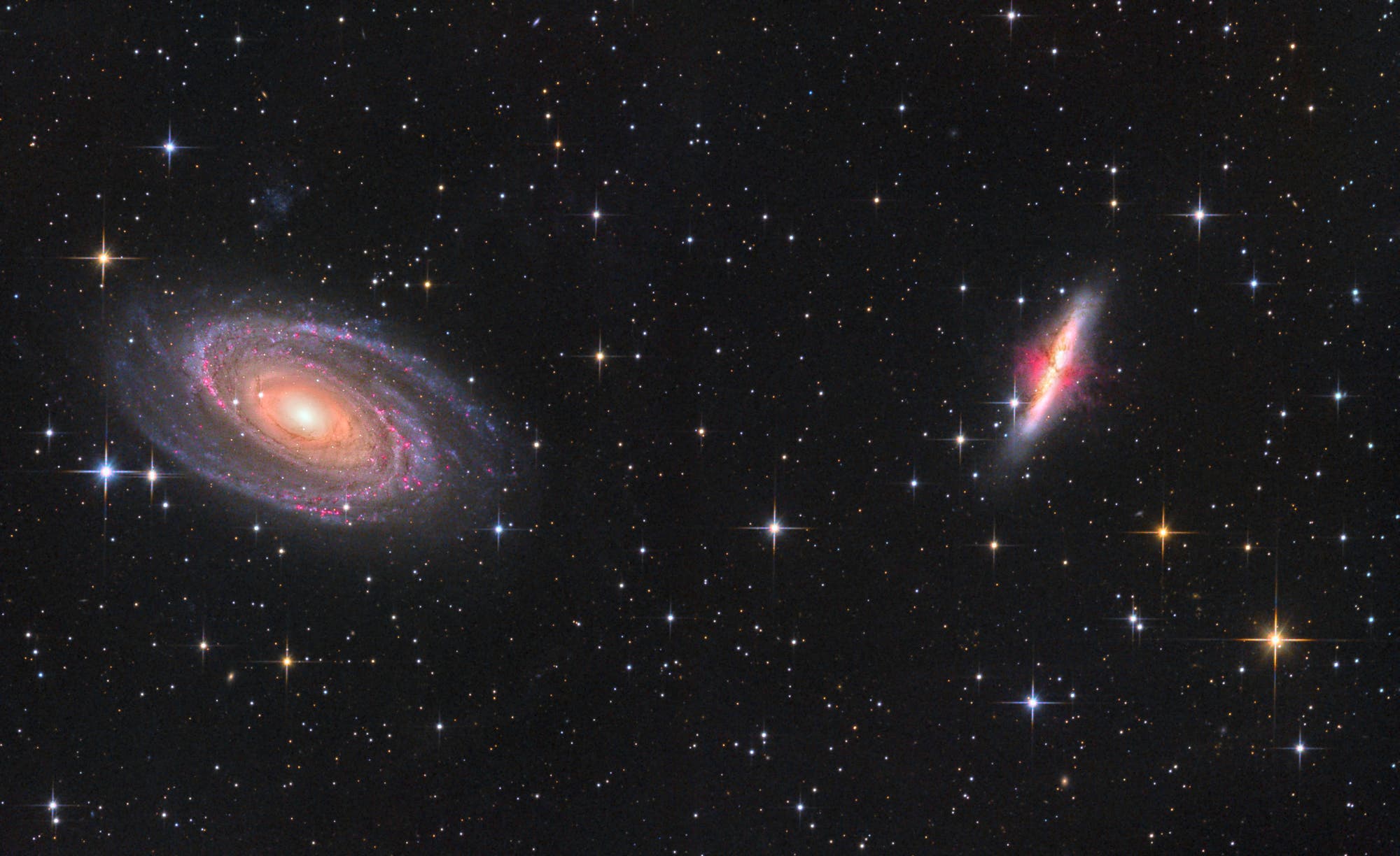 Messier 81, Messier 82 und Co.