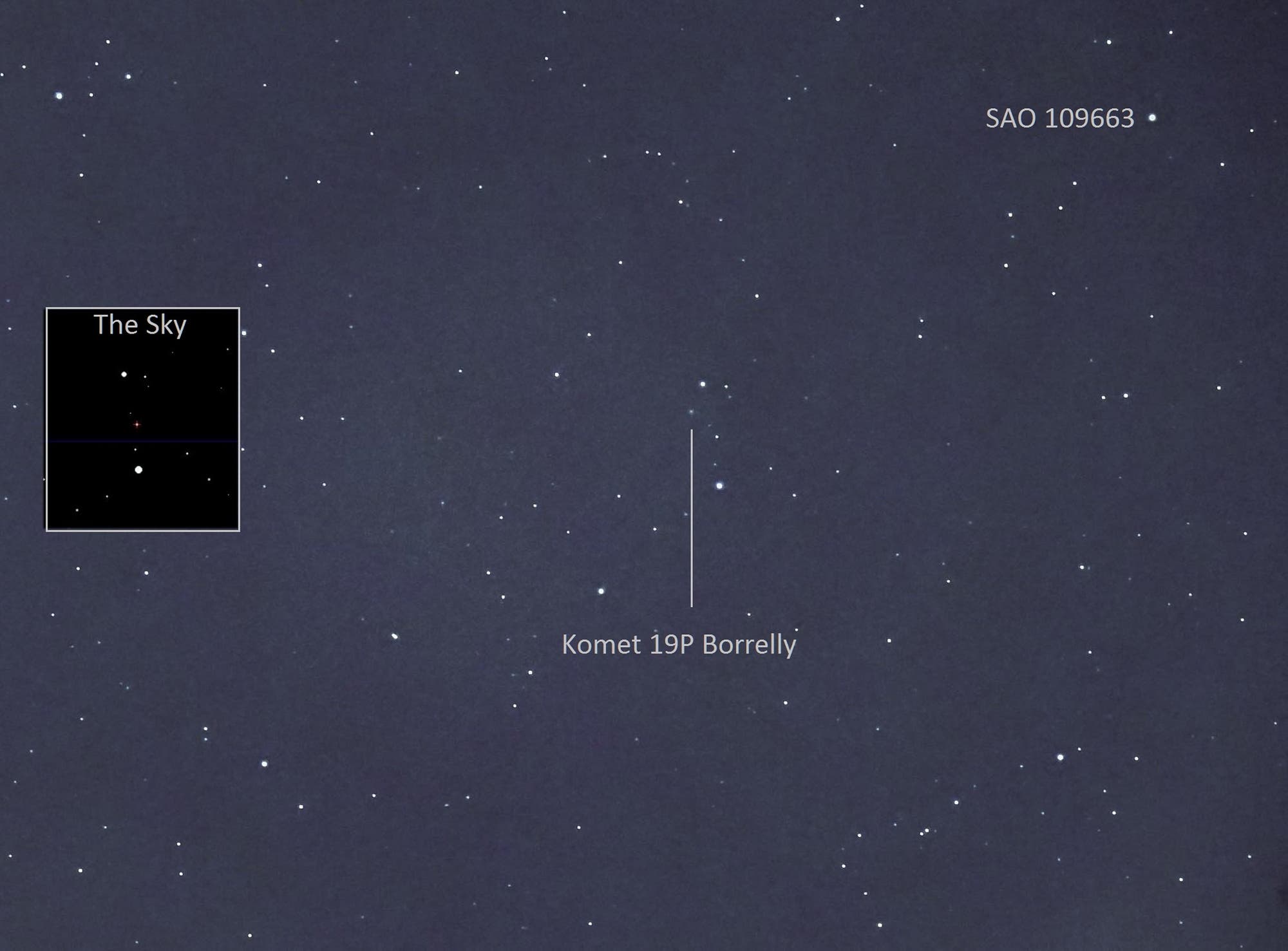 Komet 19P Borrelly