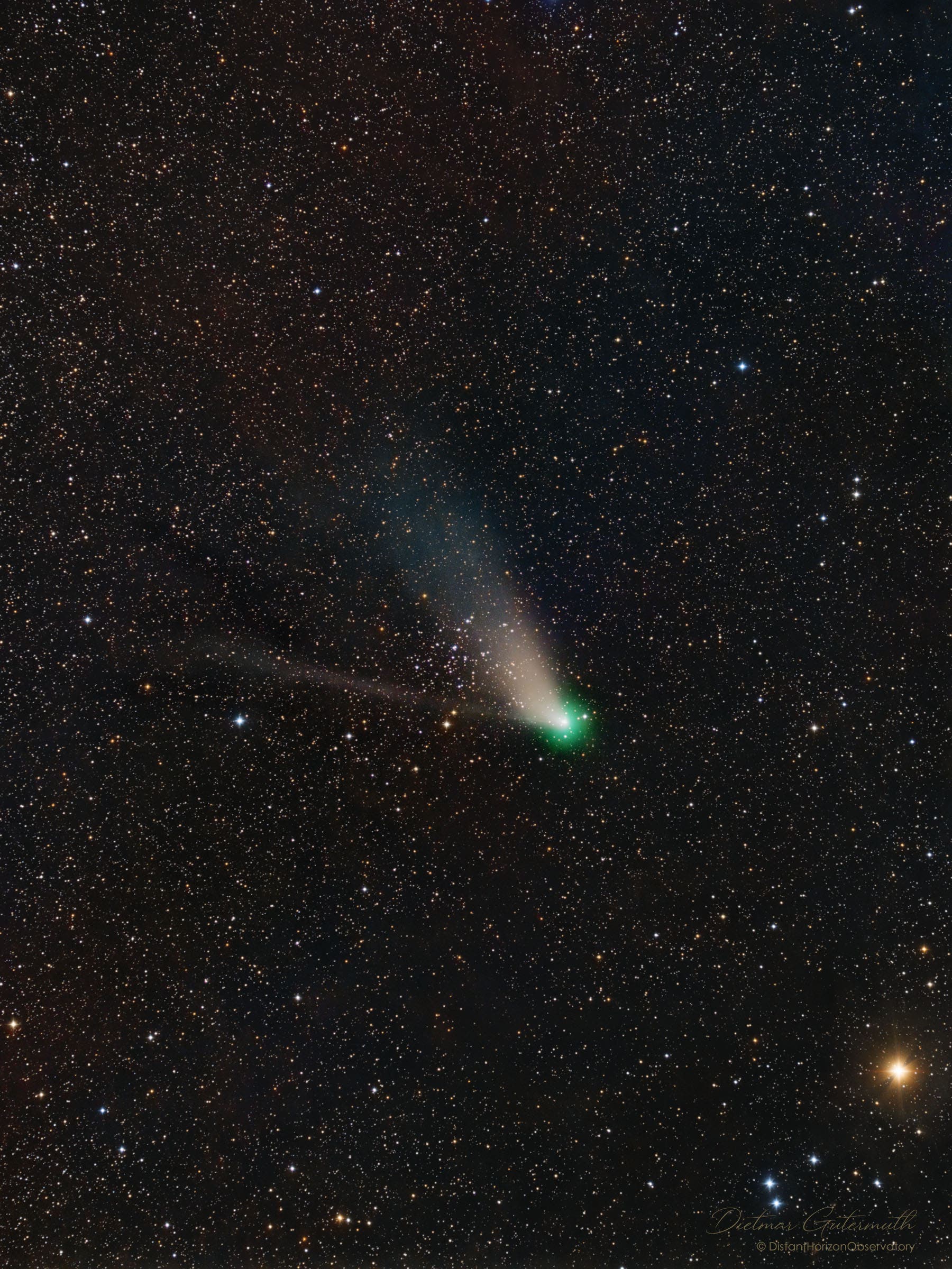 C/2022 E3 (ZTF) mit NGC 1647
