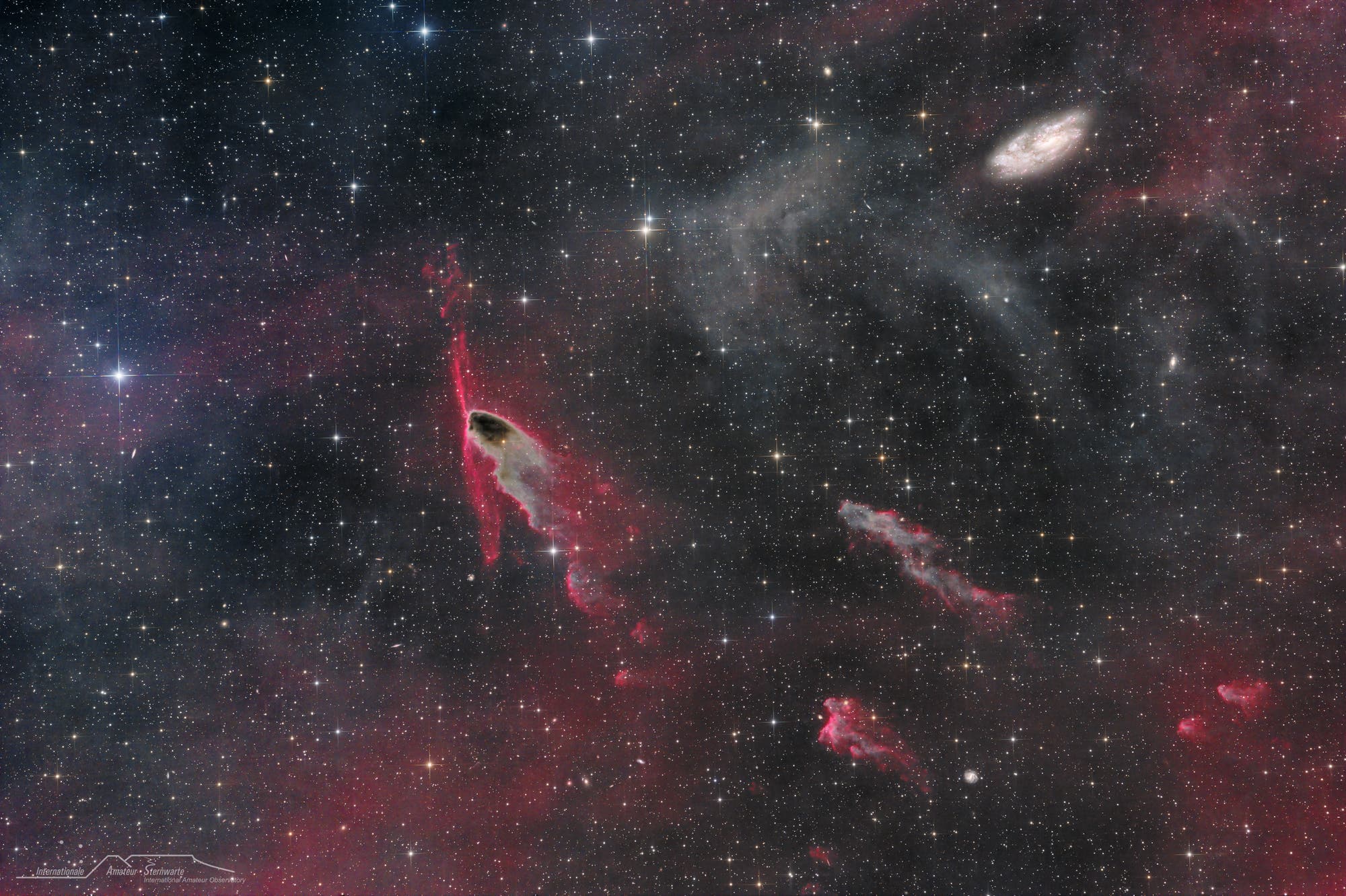 Kometare Globule CG 3 und CG 25
