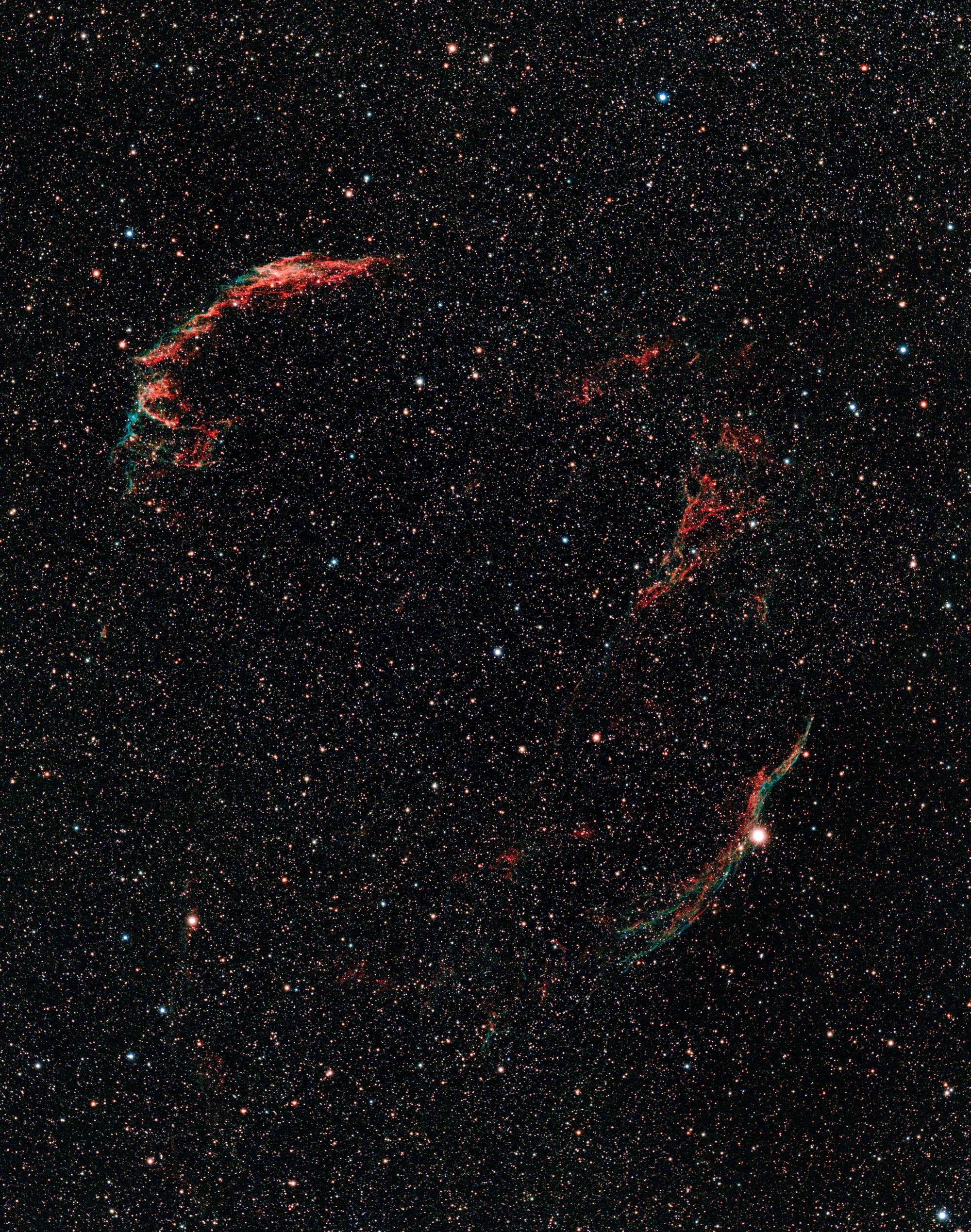 Zirrus-Nebel (NGC 6992 /5 und NGC 6960)