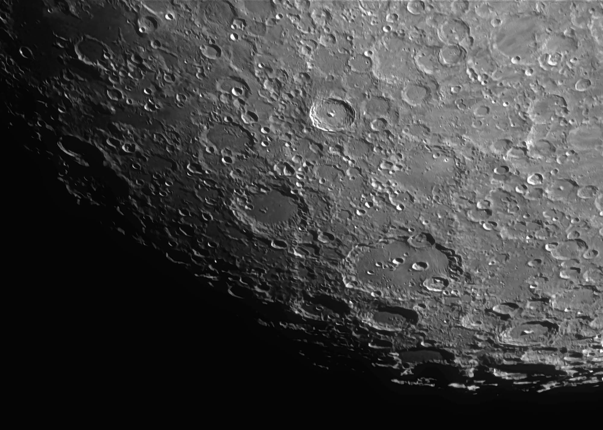 Mondkrater Clavius am 13.11.2013 mit ETX 125