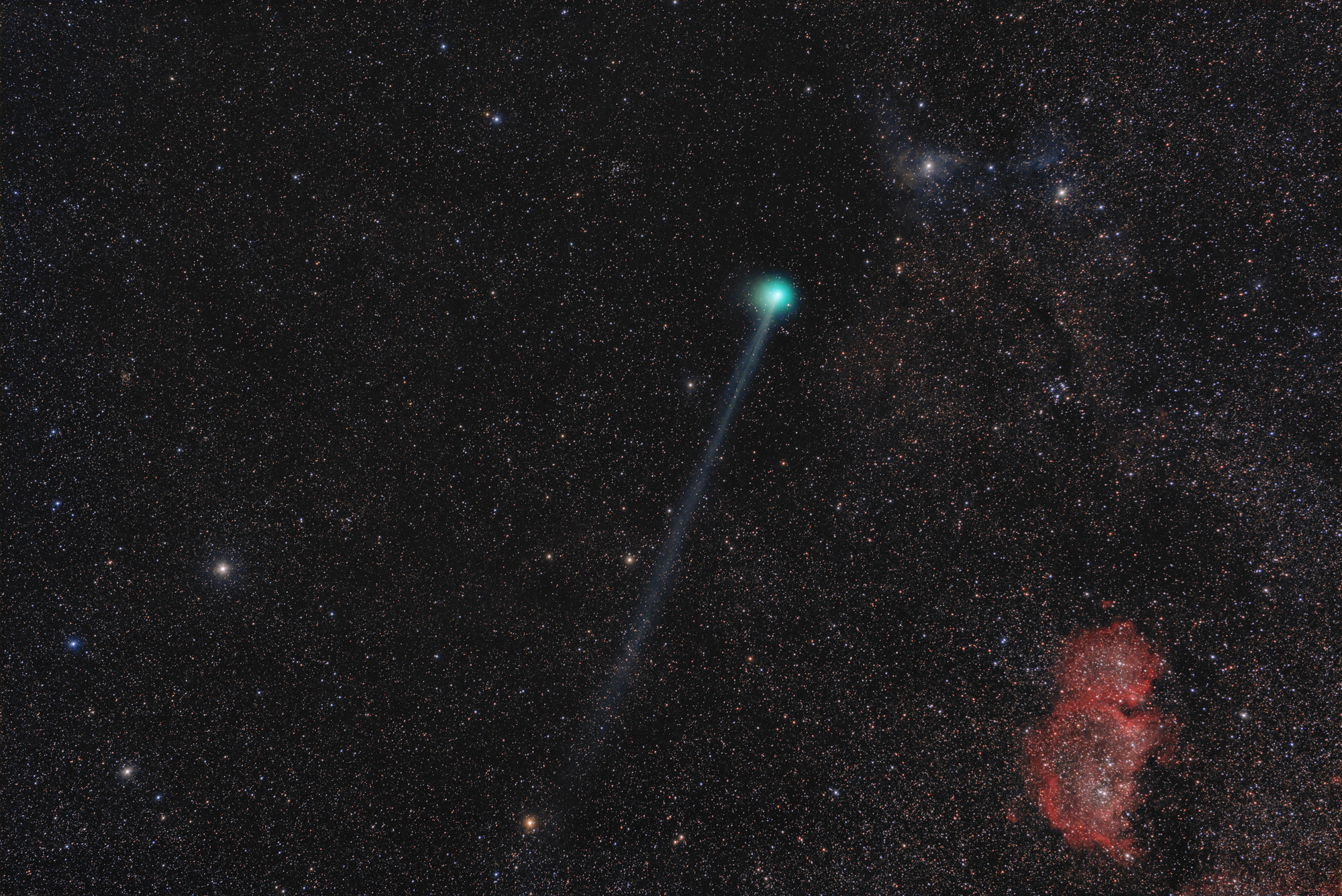 Komet Jaques nähert sich der Milchstraße